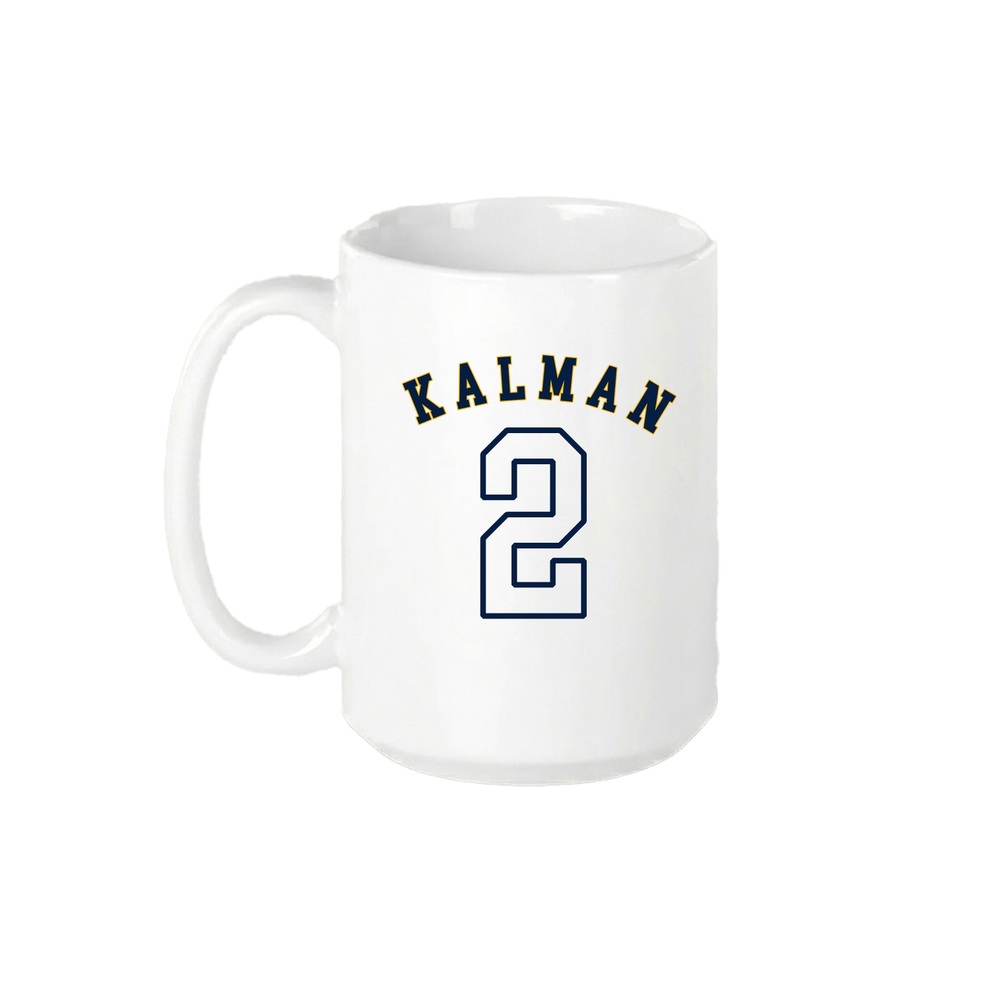 15oz Coffee Mug — Shirsey Arch in White