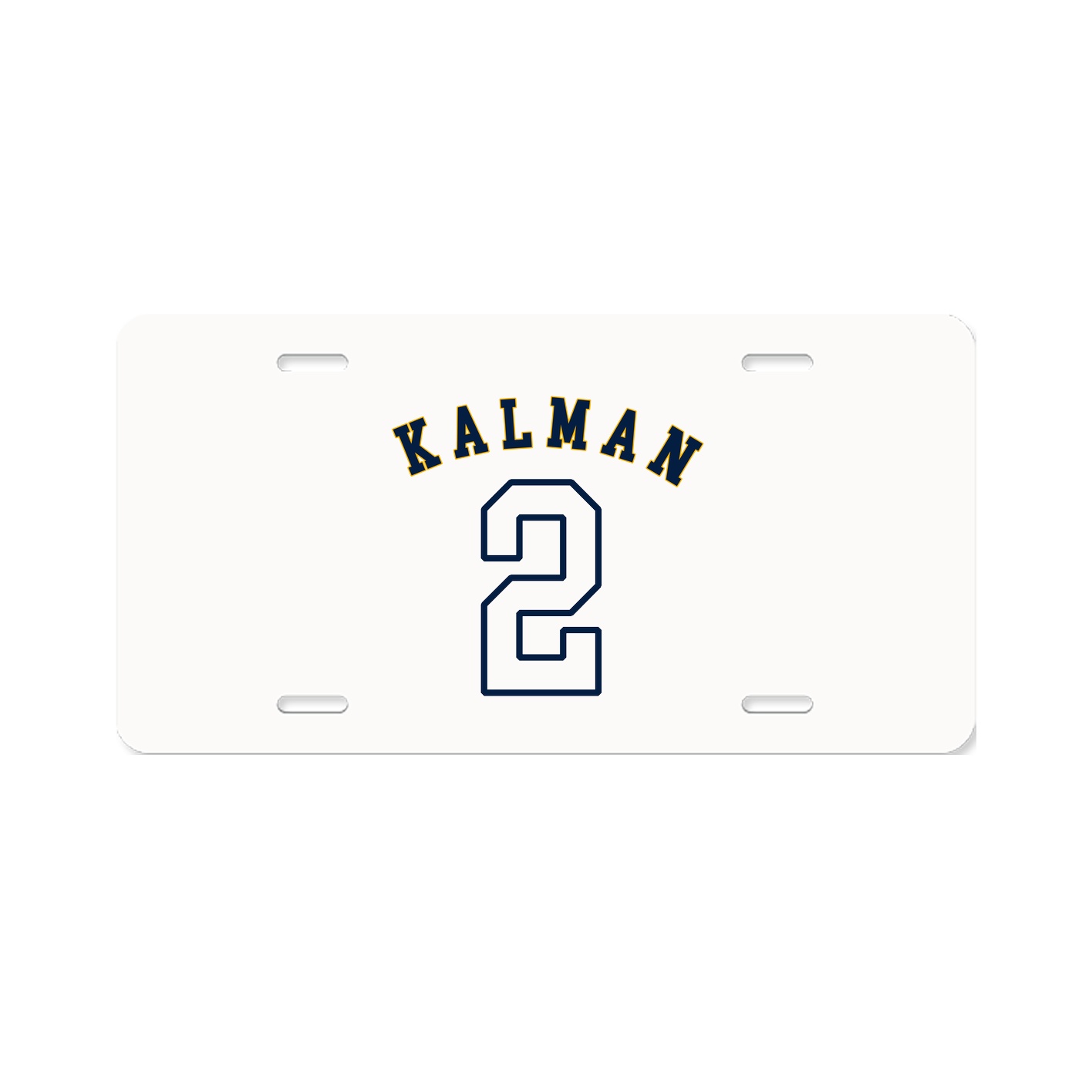 License Plate — Shirsey Arch in Classic