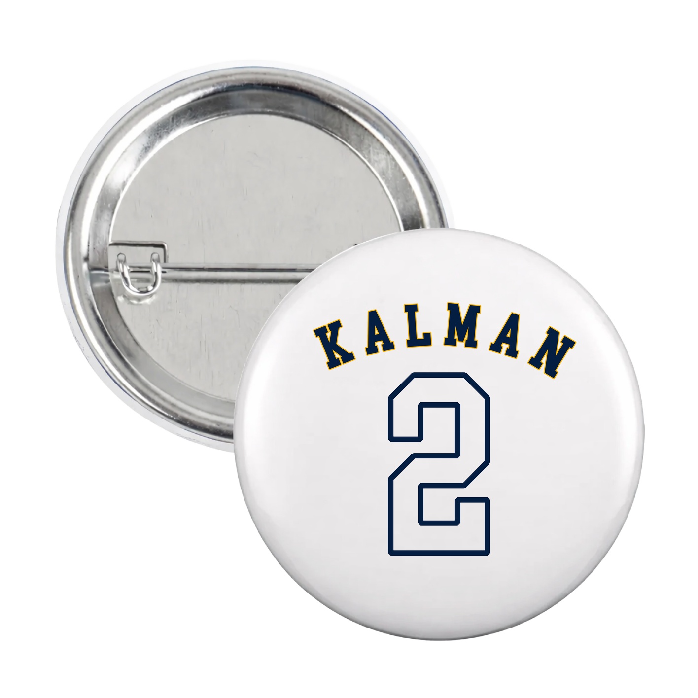 Game Day Button — Shirsey Arch in White