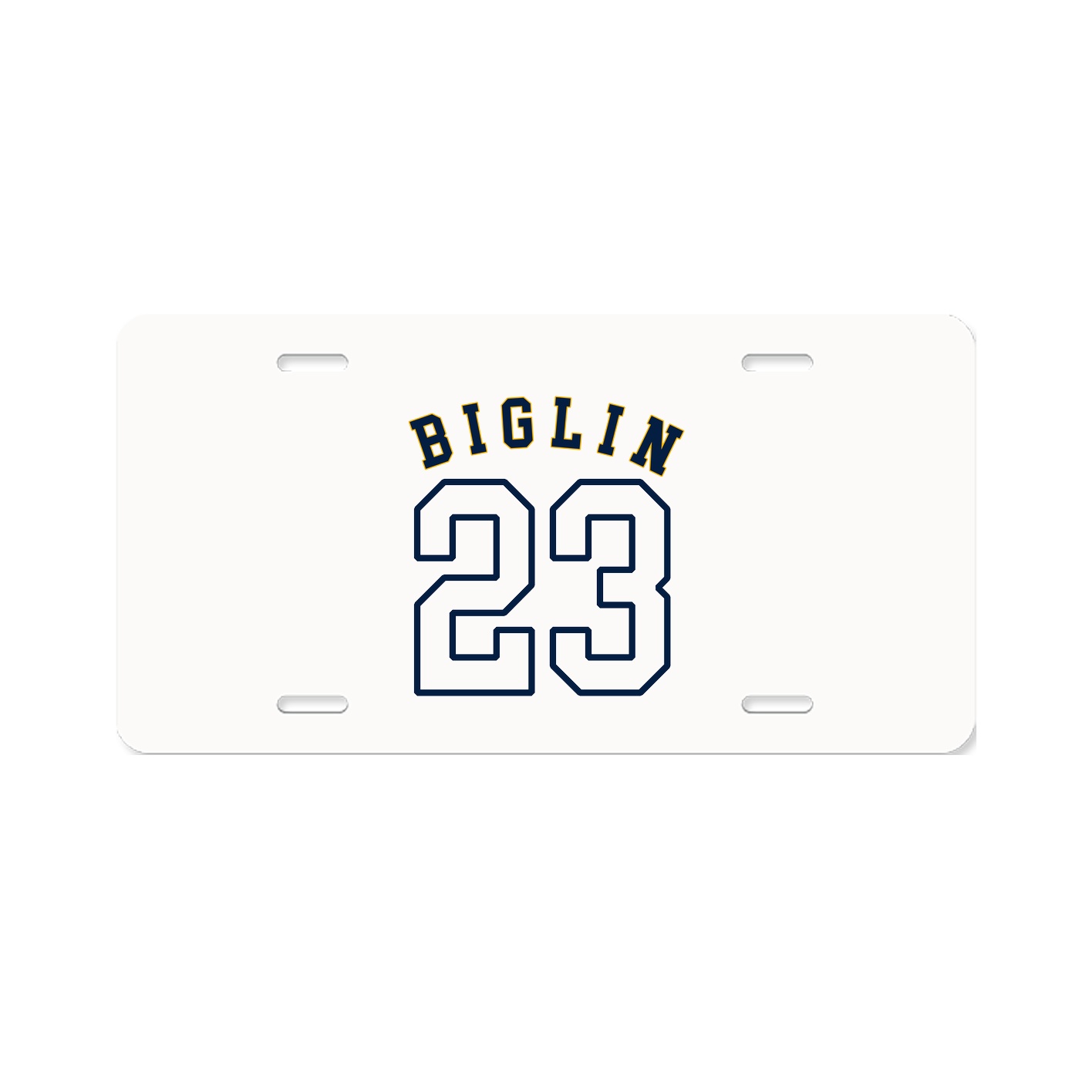 License Plate — Shirsey Arch in Classic