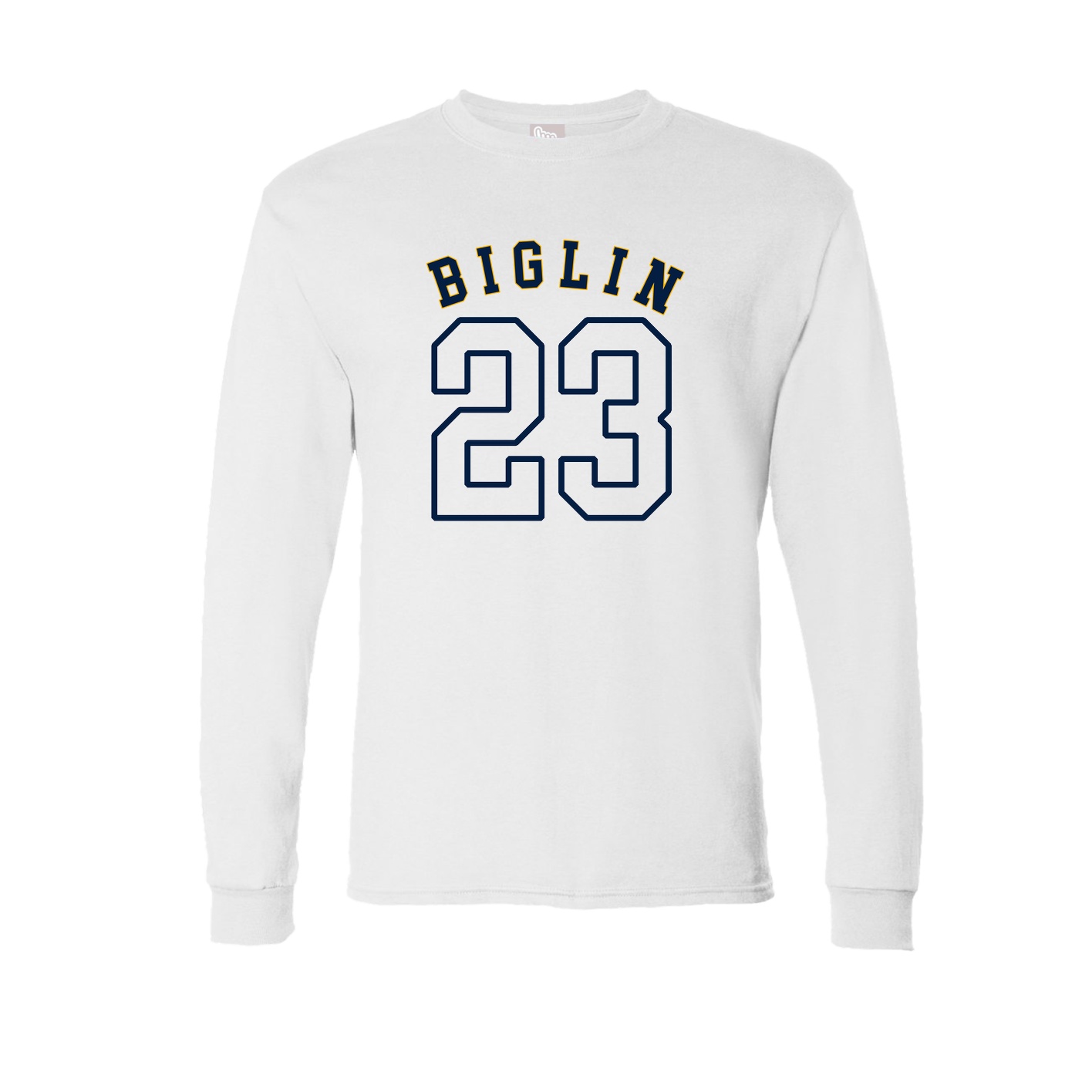 Long Sleeve Tee — Shirsey Arch in White