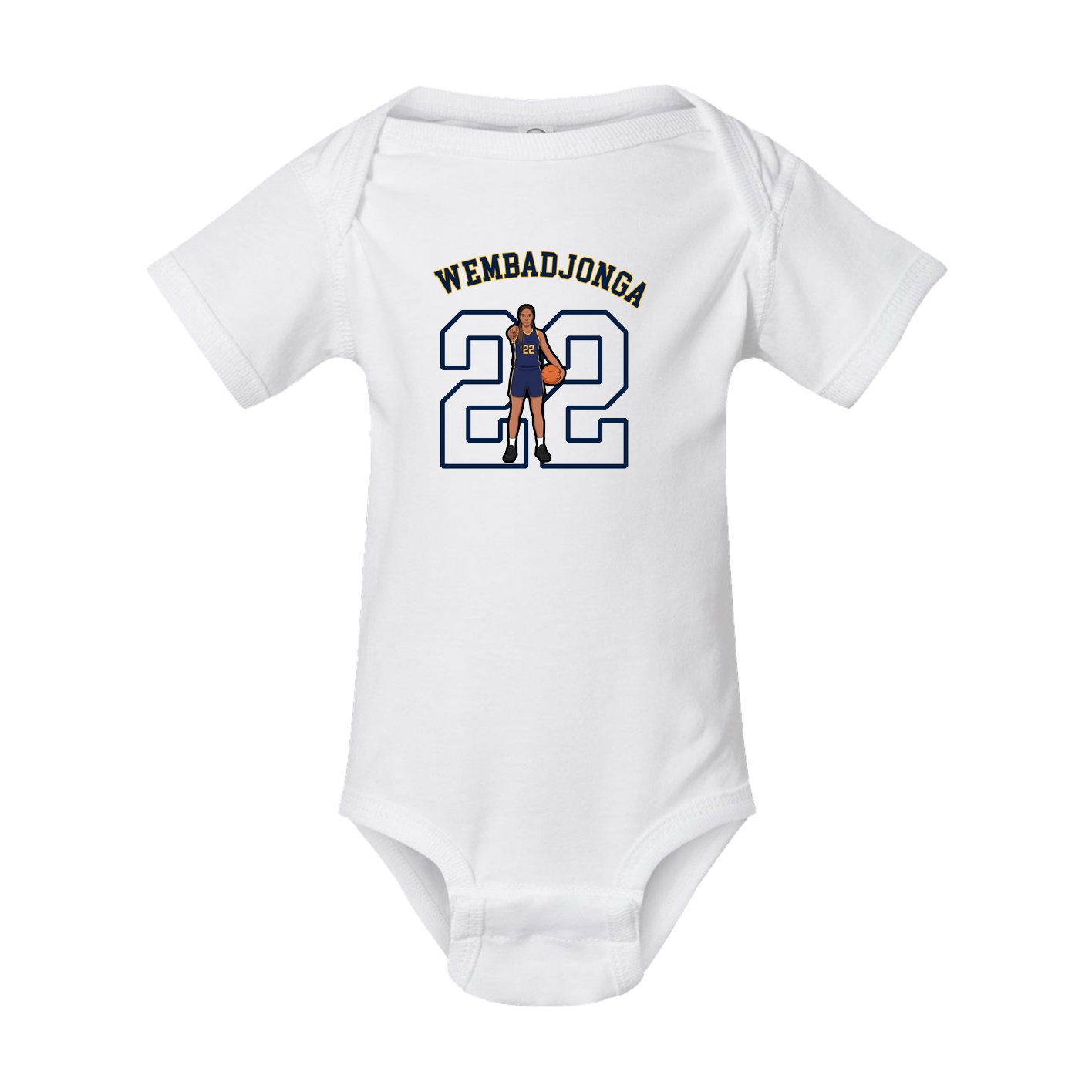 Baby Onesie — Shirsey Arch in White