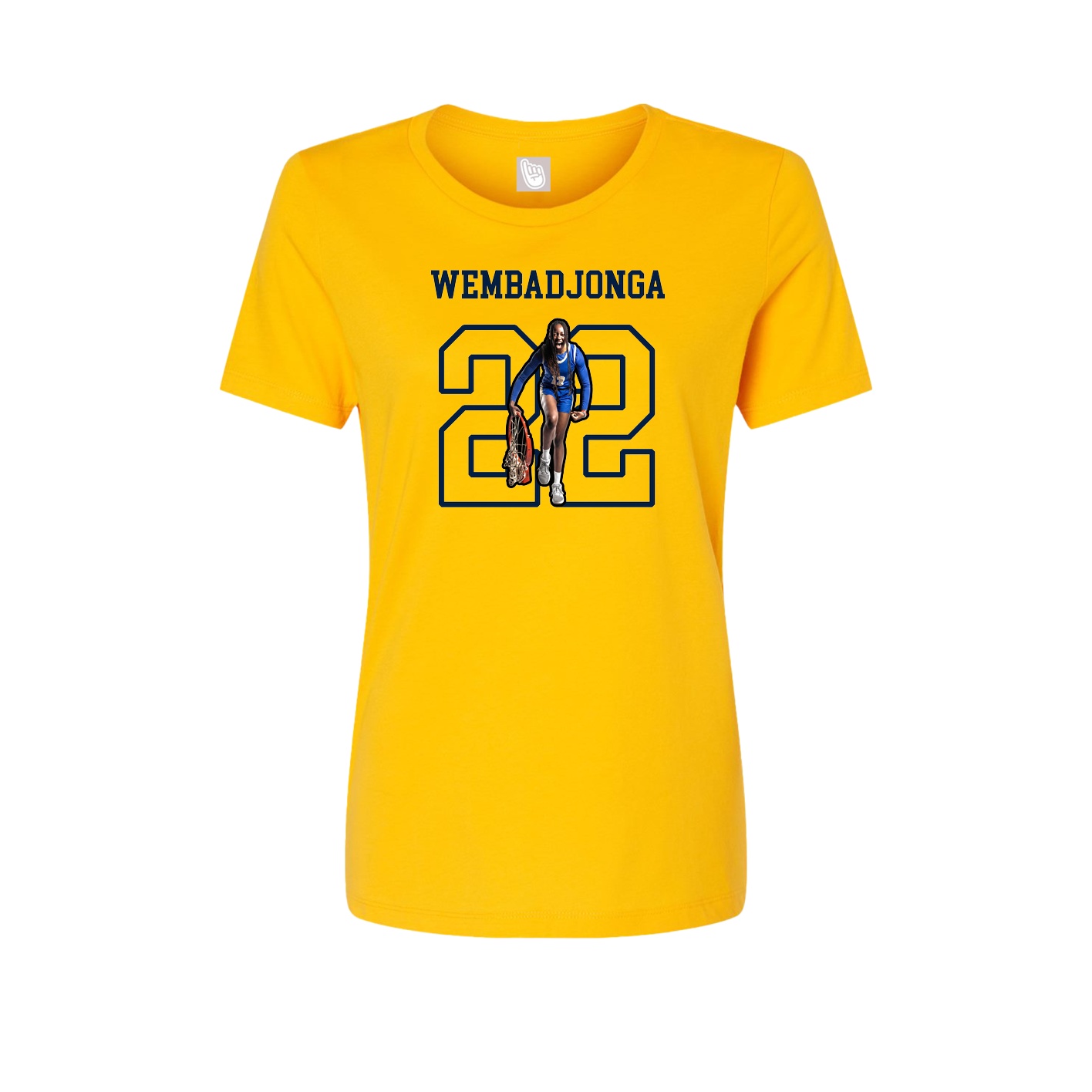 Fitted Women's Tee — Shirsey in Gold