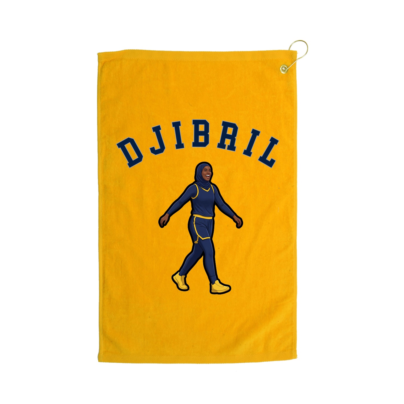 Golf Towel — Shirsey Arch in Gold