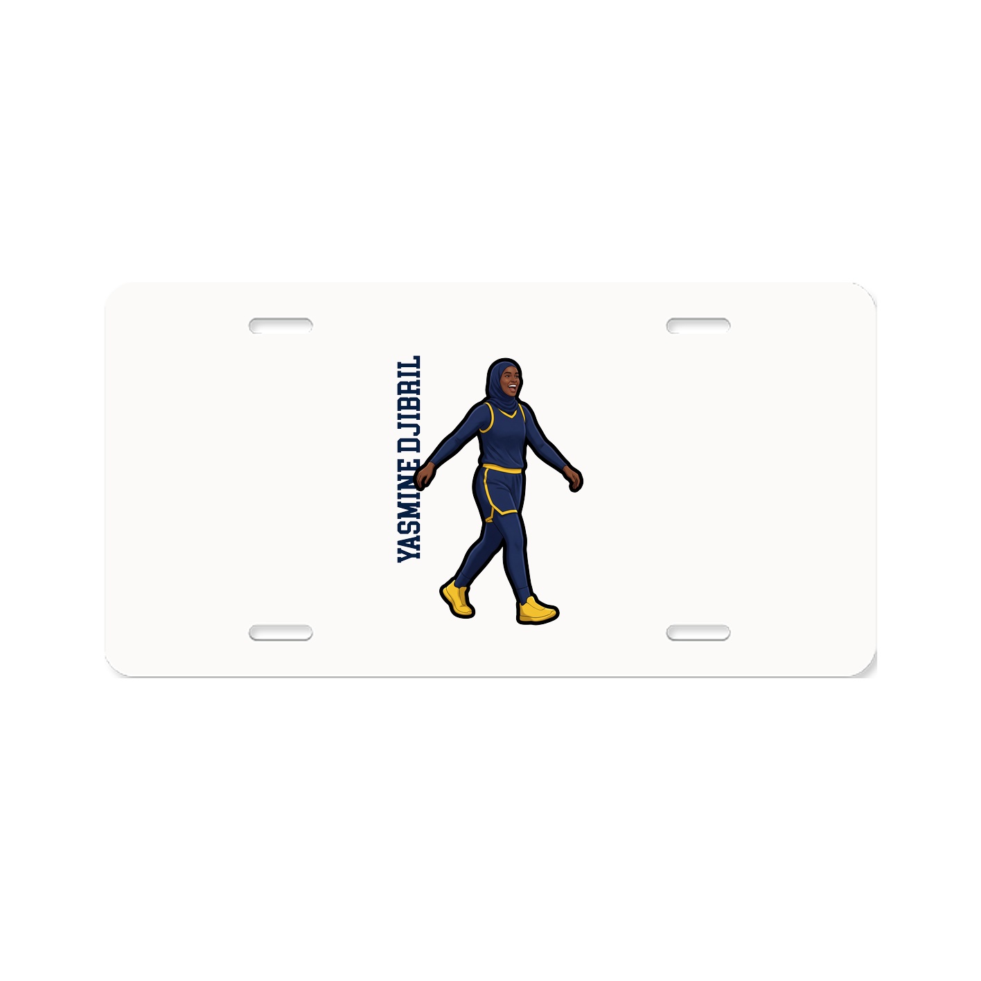 Aluminum License Plate