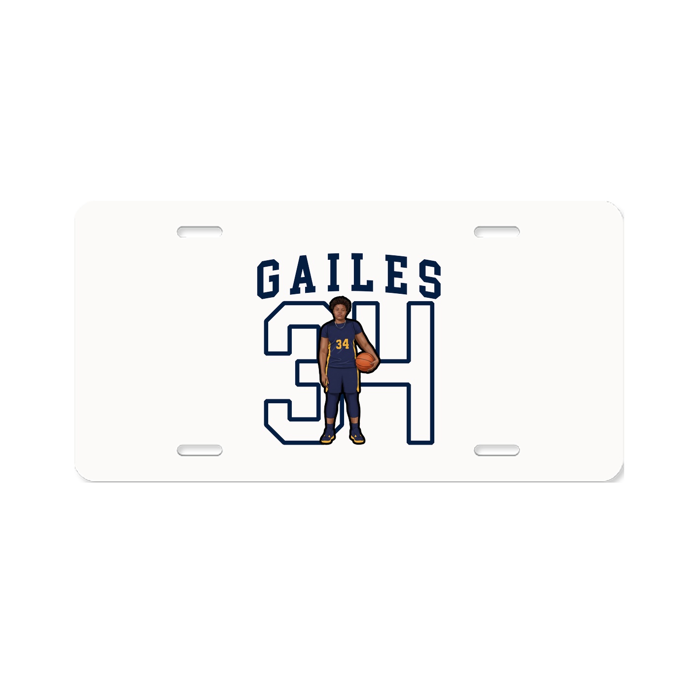 License Plate — Shirsey in Classic