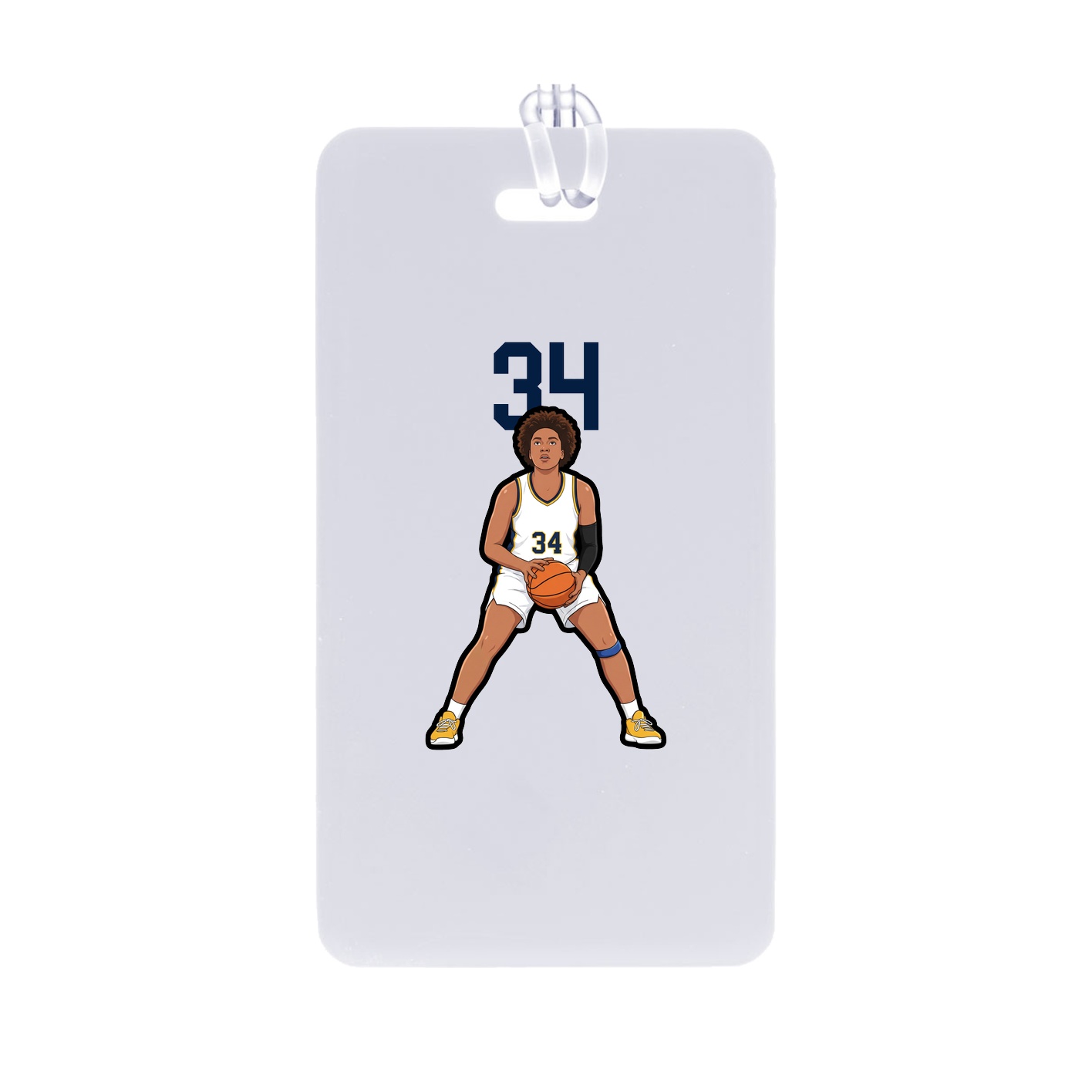 Bag Tag — Number Top in Classic