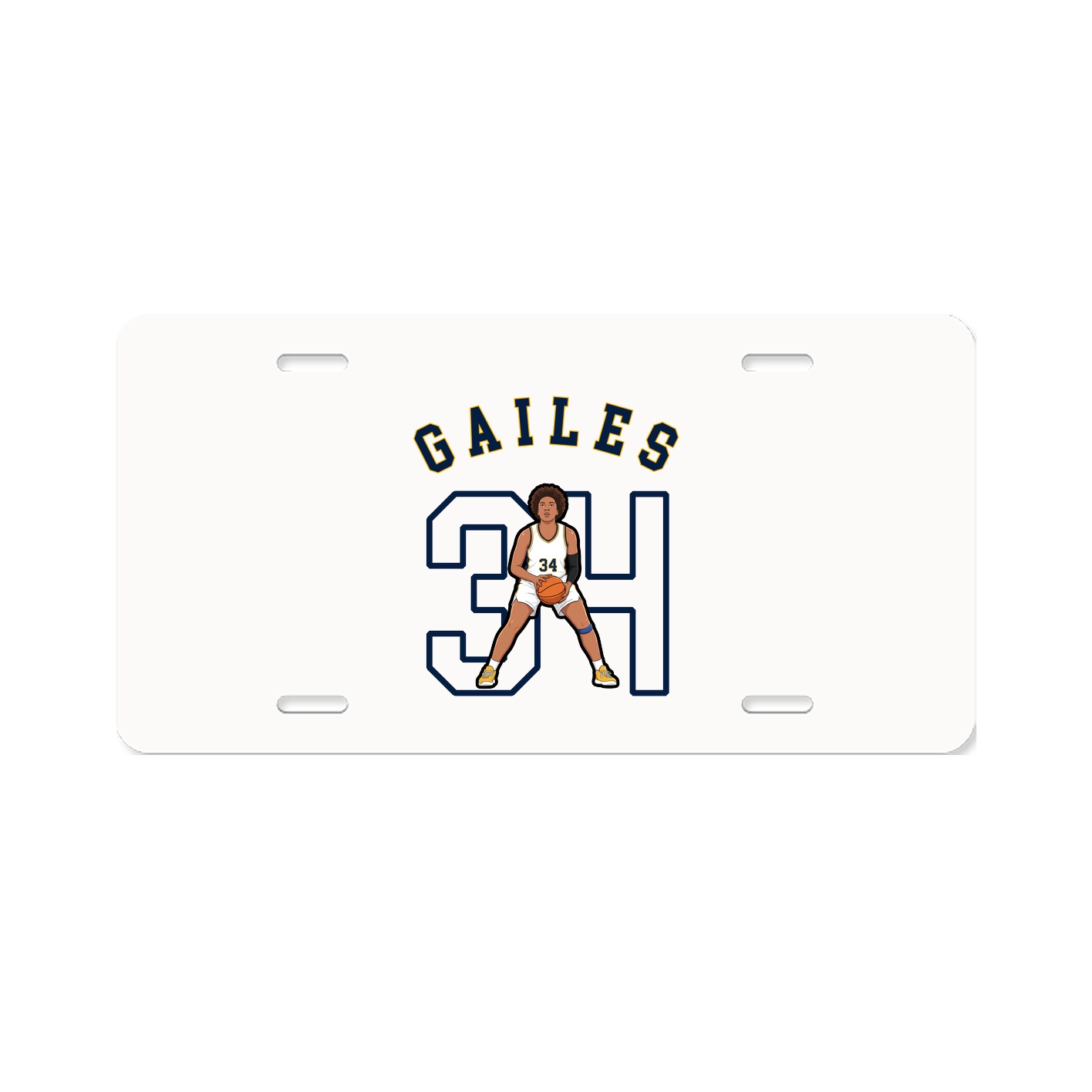 License Plate — Shirsey Arch in Classic