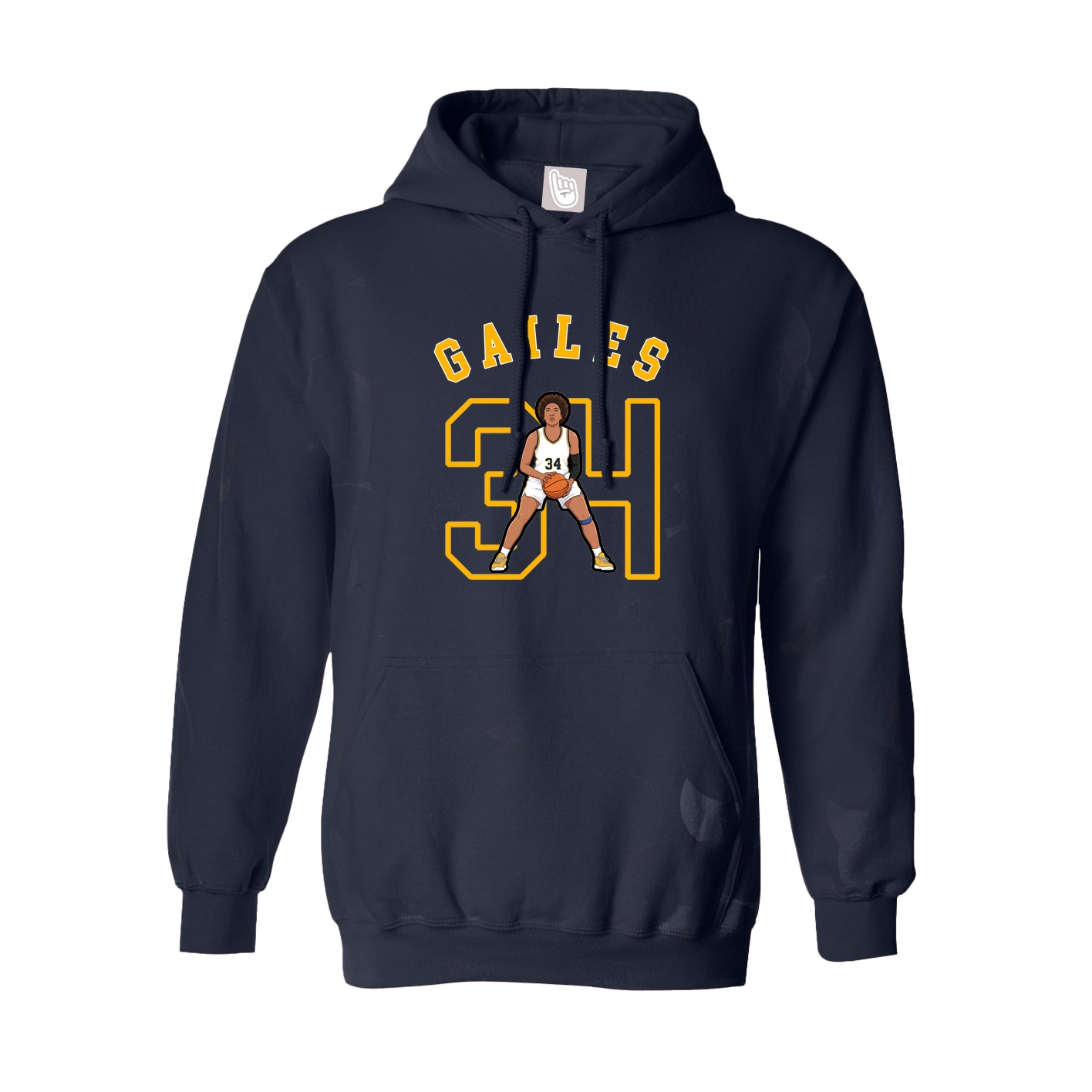 Youth Hoodie — Shirsey Arch in Navy