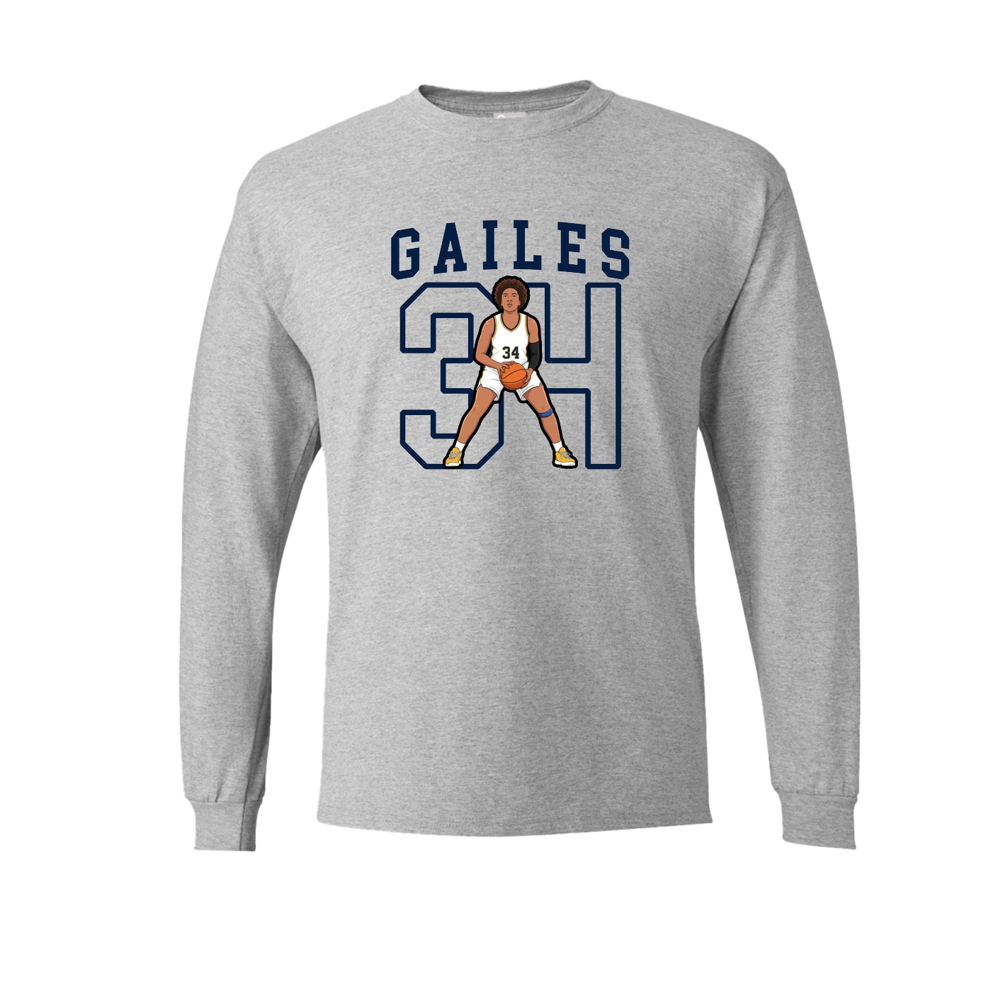 Long Sleeve Tee — Shirsey in Grey