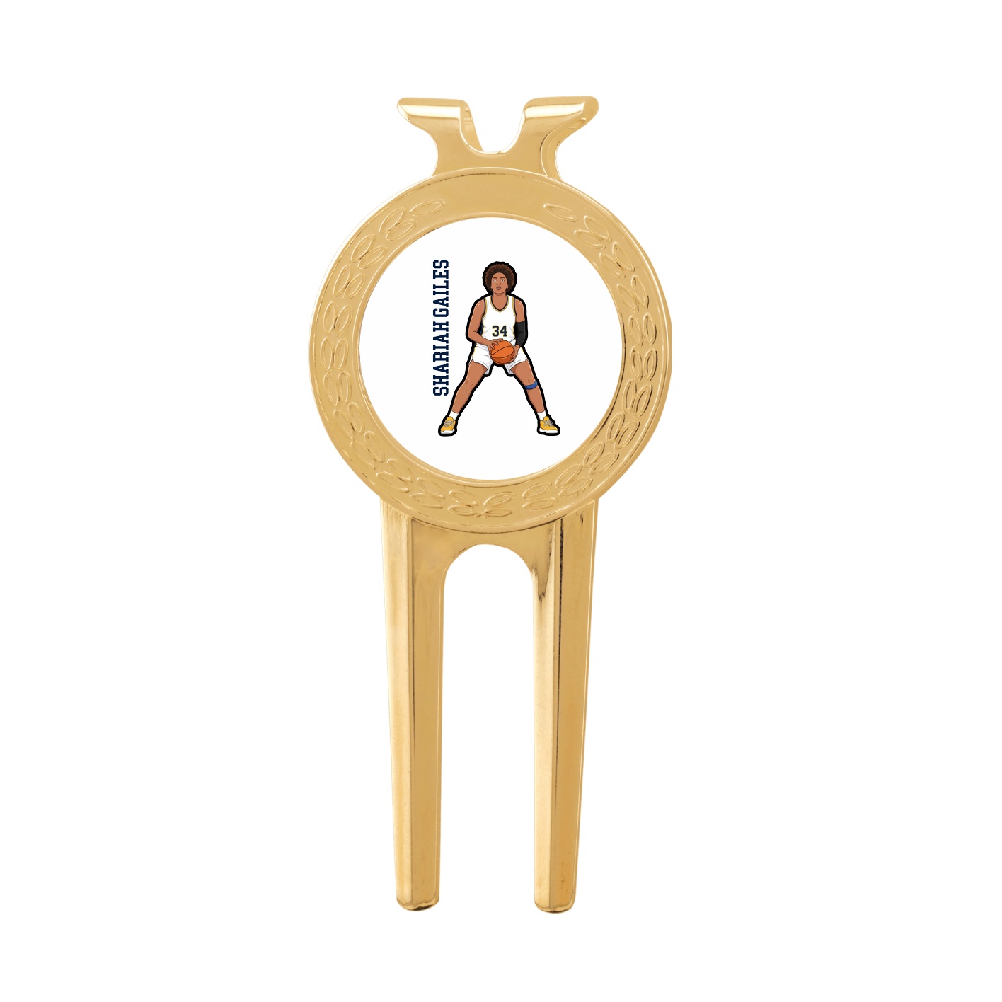 Divot Tool with Ball Marker — Name Vertical in Classic