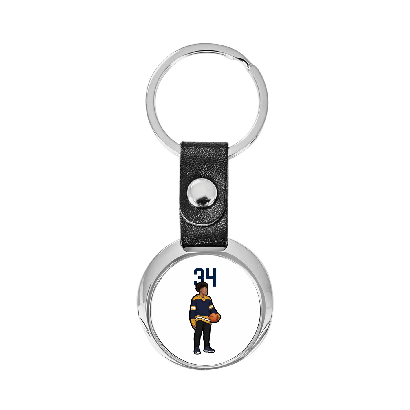 Key Chain — Number Top in Classic