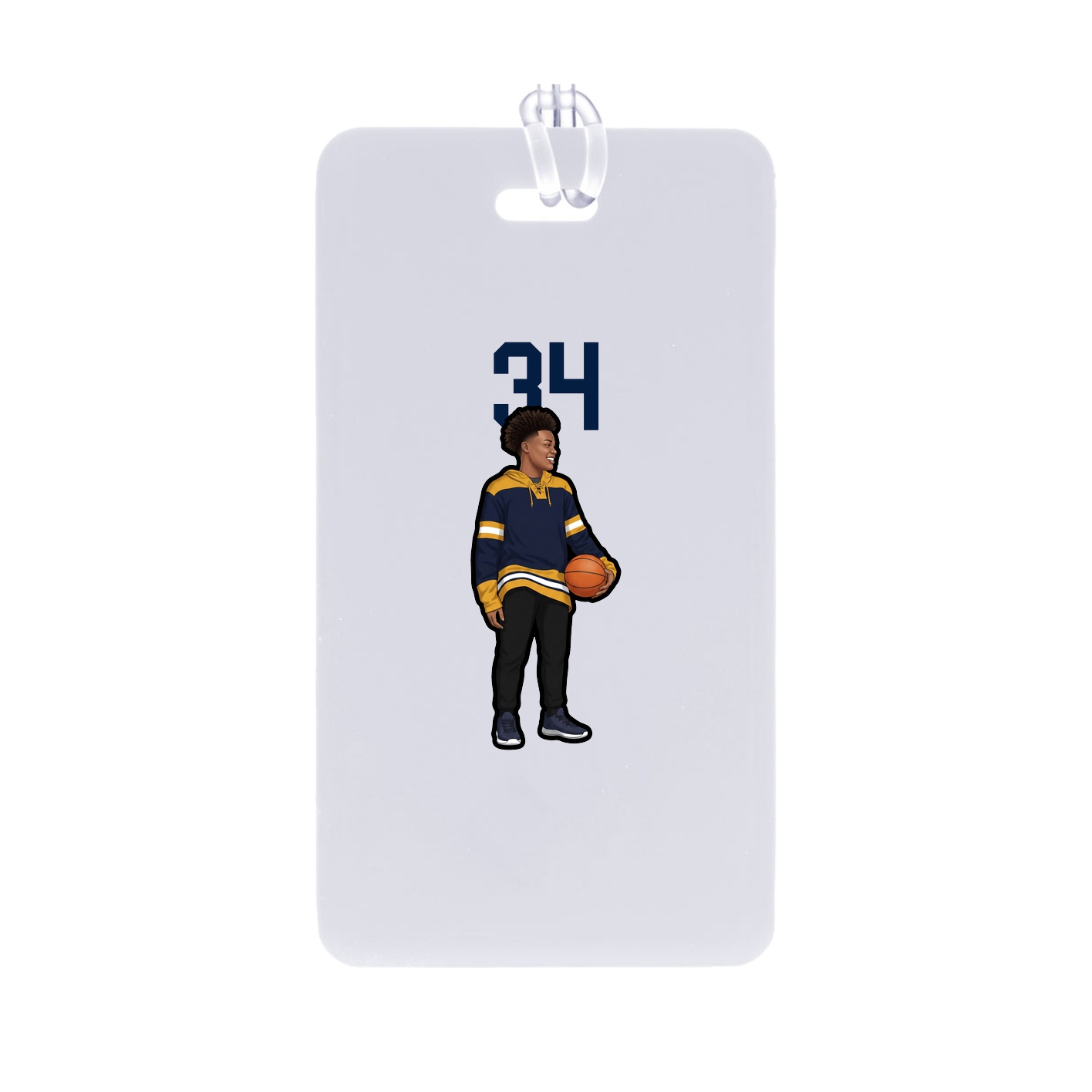 Bag Tag — Number Top in Classic