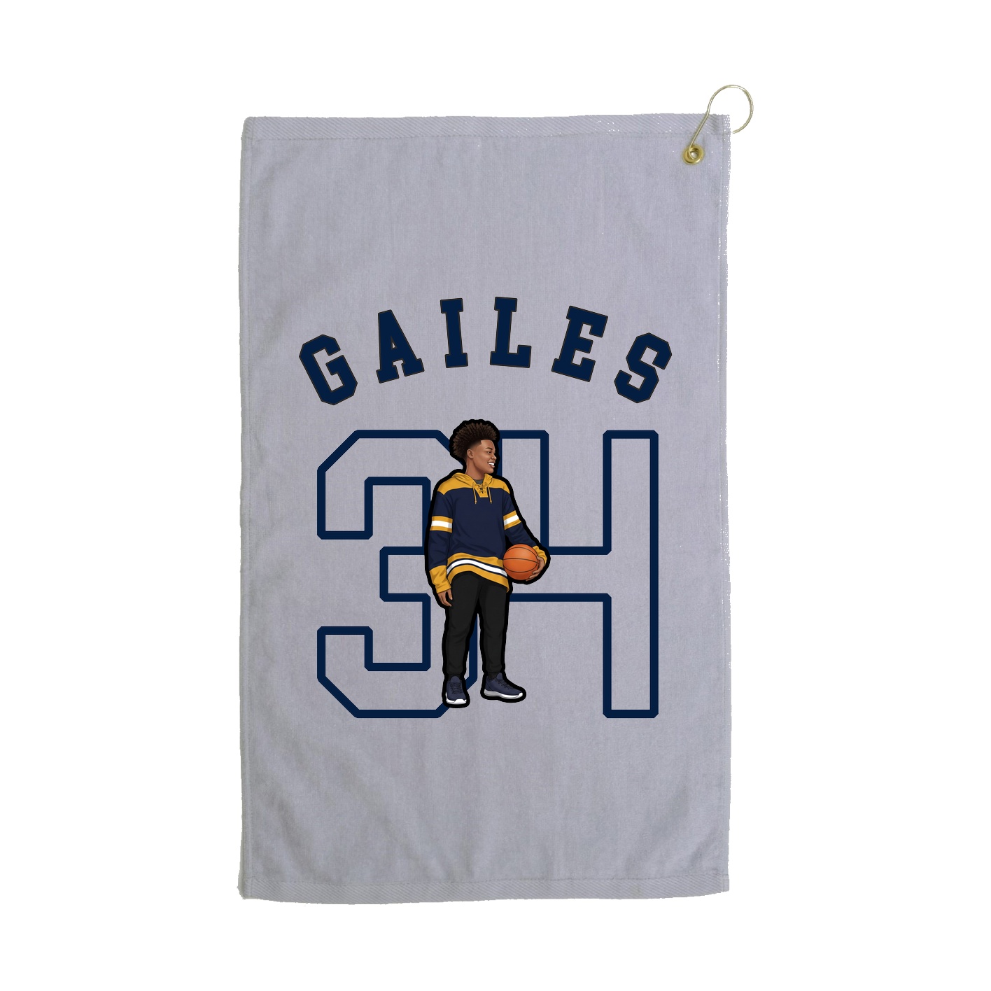 Terry Velour Golf Towel