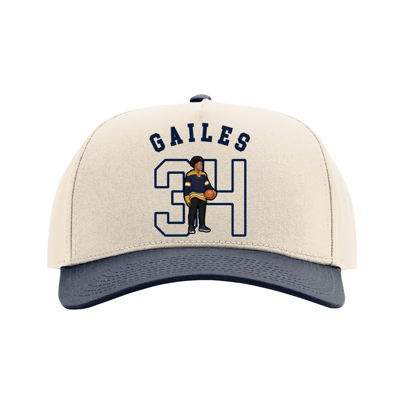 Full Fabric Five-Panel Champ Cap