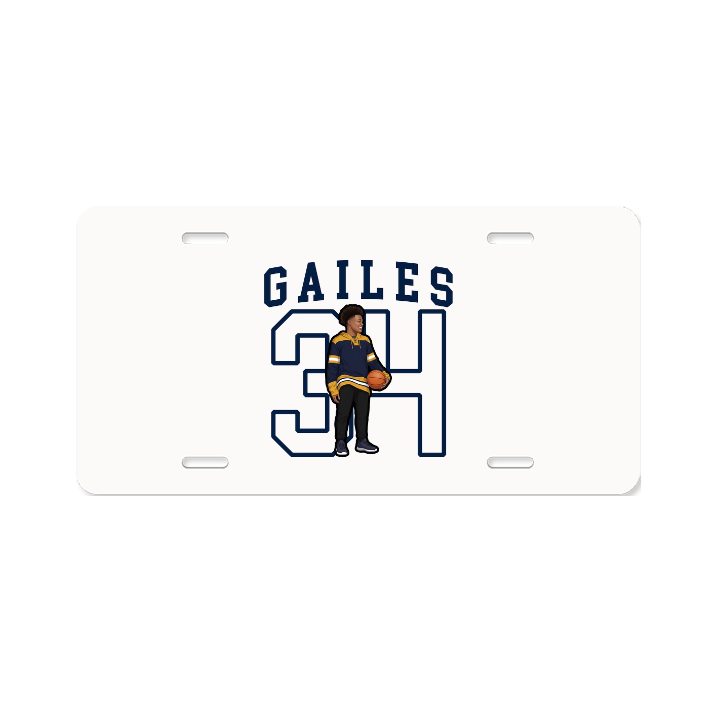 License Plate — Shirsey in Classic