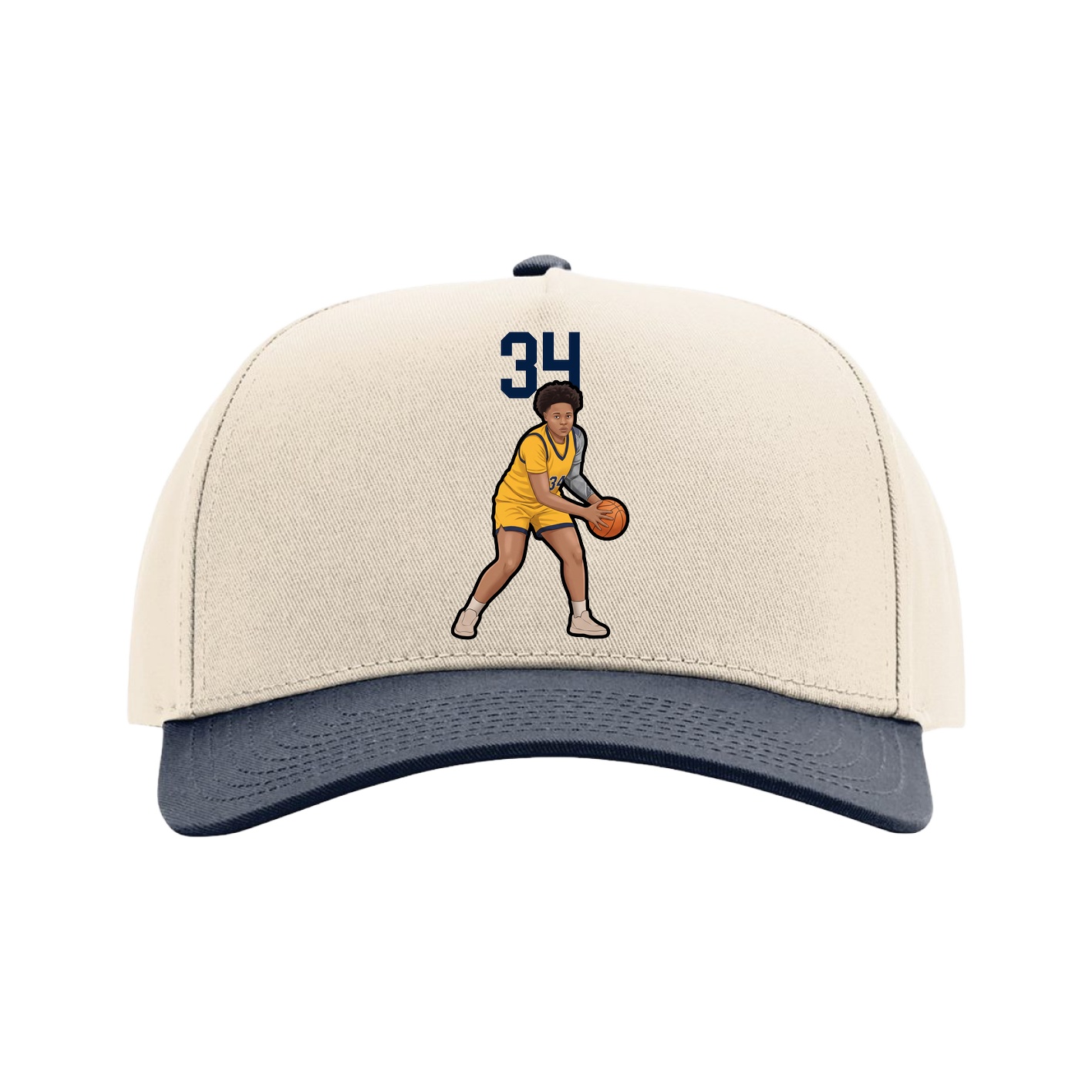 Full Fabric Five-Panel Champ Cap