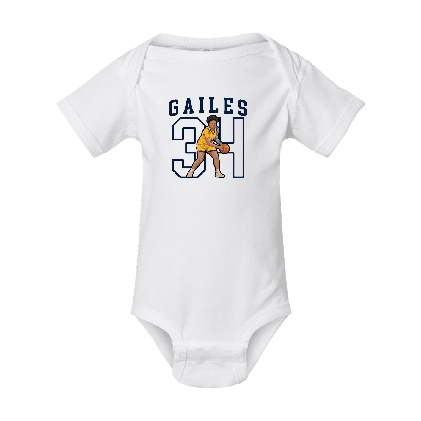 Baby Onesie — Shirsey in White