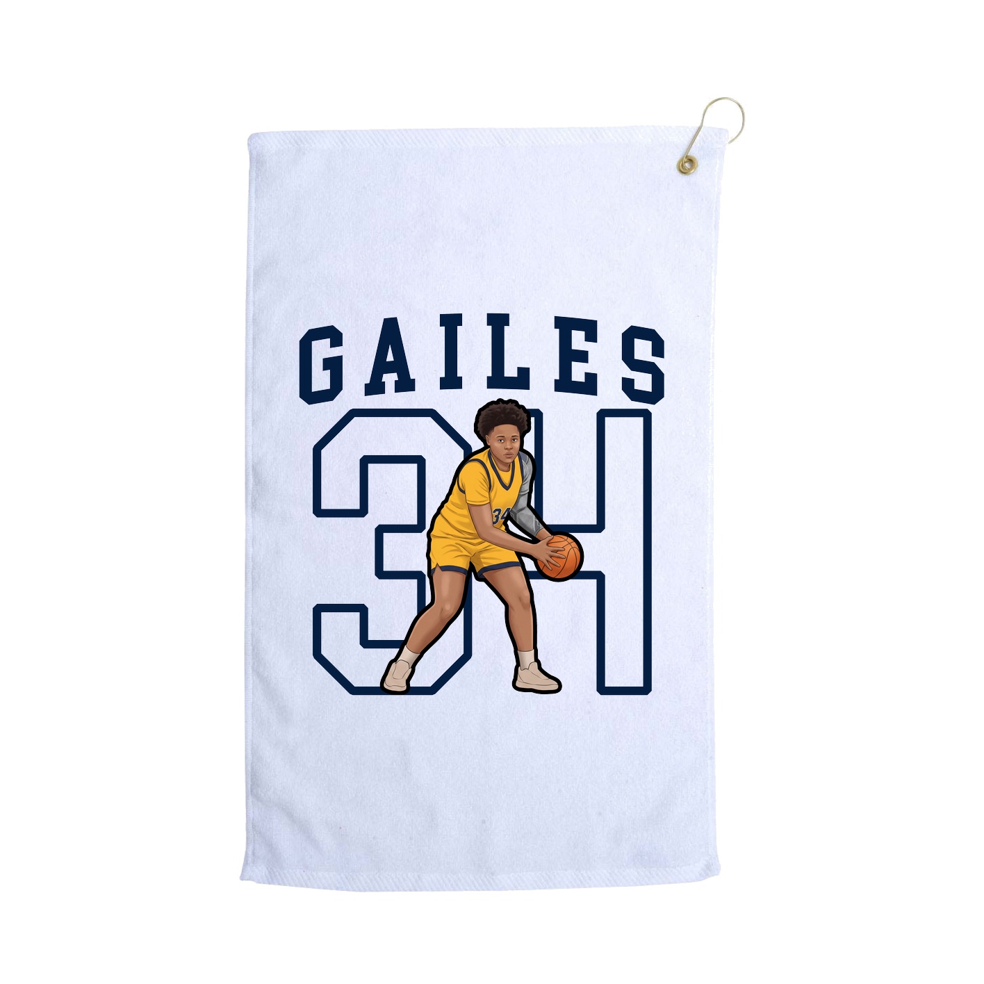 Golf Towel — Shirsey in White