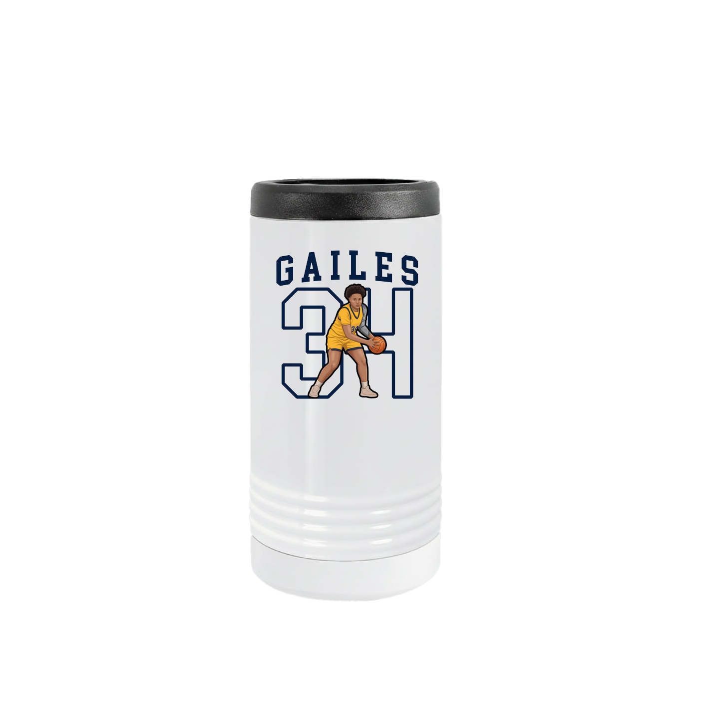 Slim Beverage Holder — Shirsey in White