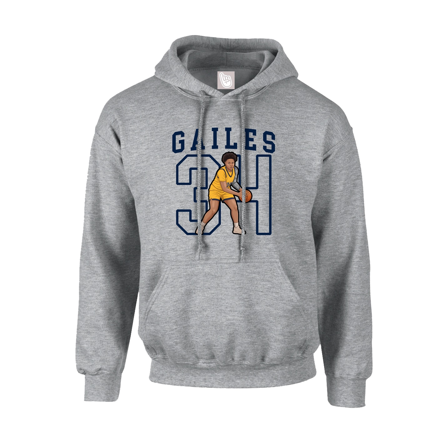 Youth Hoodie — Shirsey in Grey