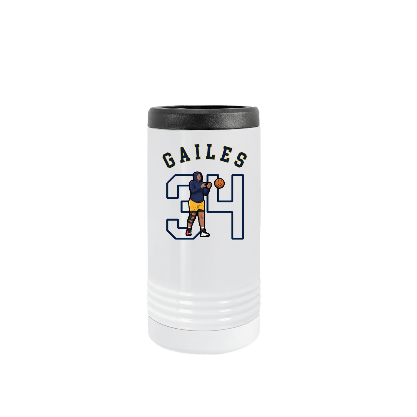 Slim Beverage Holder — Shirsey Arch in White
