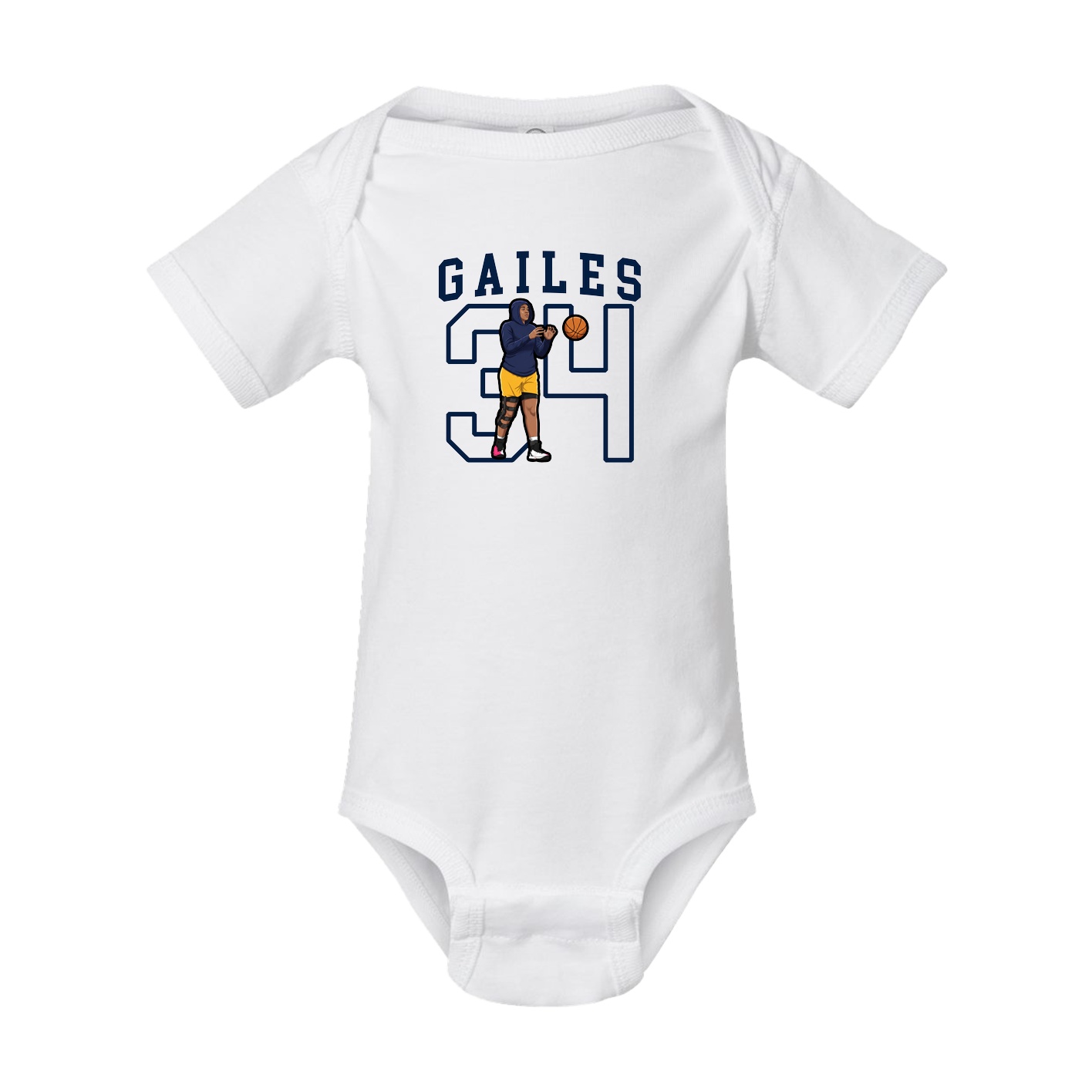 Baby Onesie — Shirsey in White