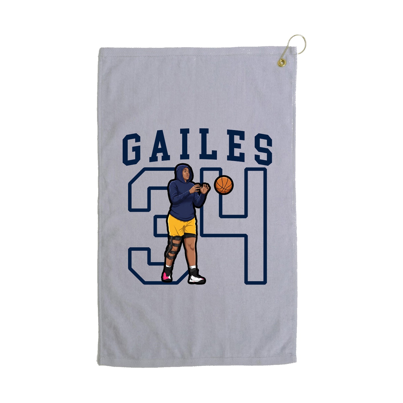 Golf Towel — Shirsey in Grey