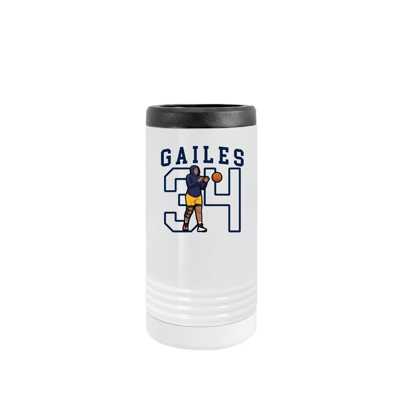 Slim Beverage Holder — Shirsey in White