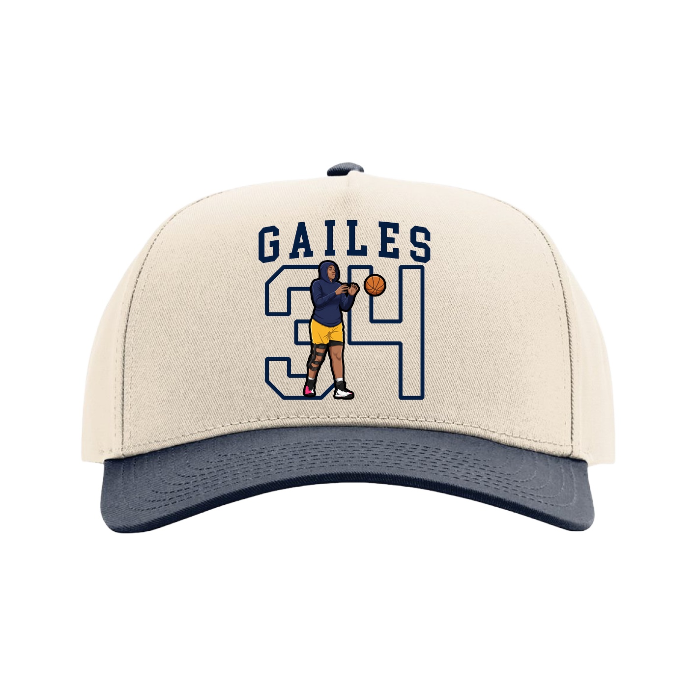 Full Fabric Five-Panel Champ Cap