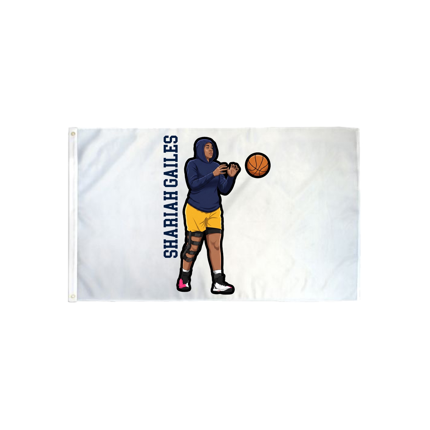 3x5 Flag — Name Vertical in Classic
