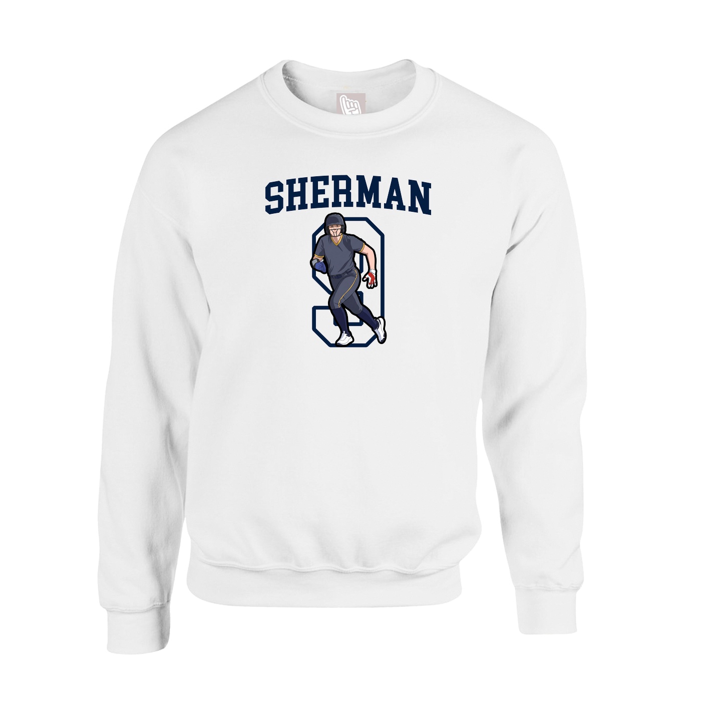 Fleece Crew — Shirsey in White
