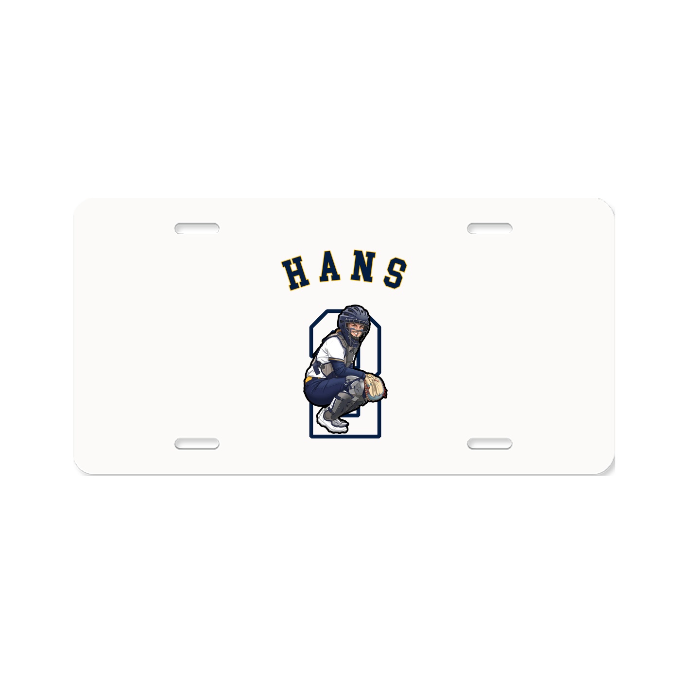 License Plate — Shirsey Arch in Classic