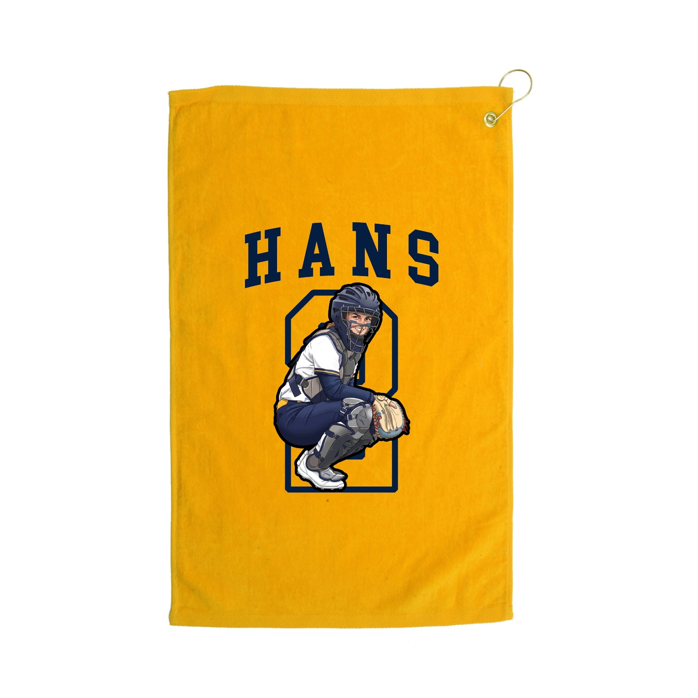 Terry Velour Golf Towel