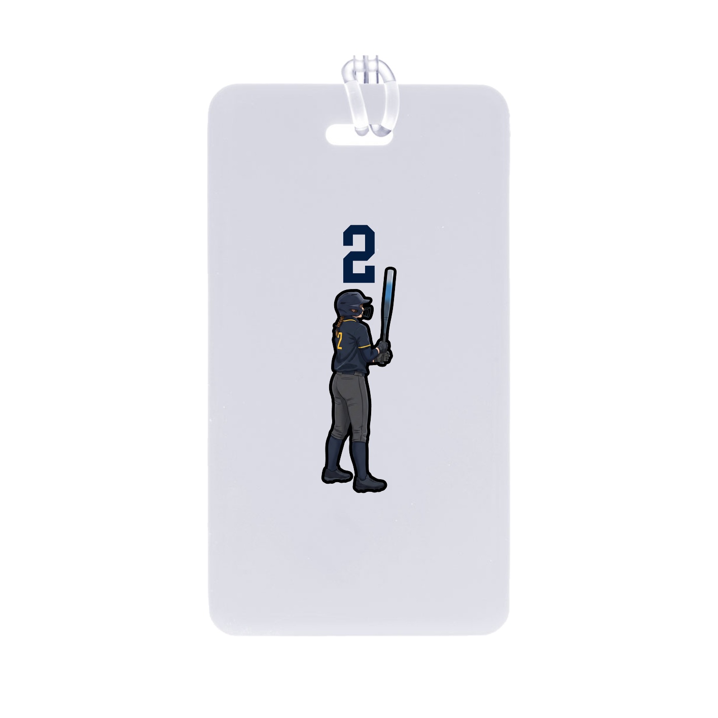 Bag Tag — Number Top in Classic
