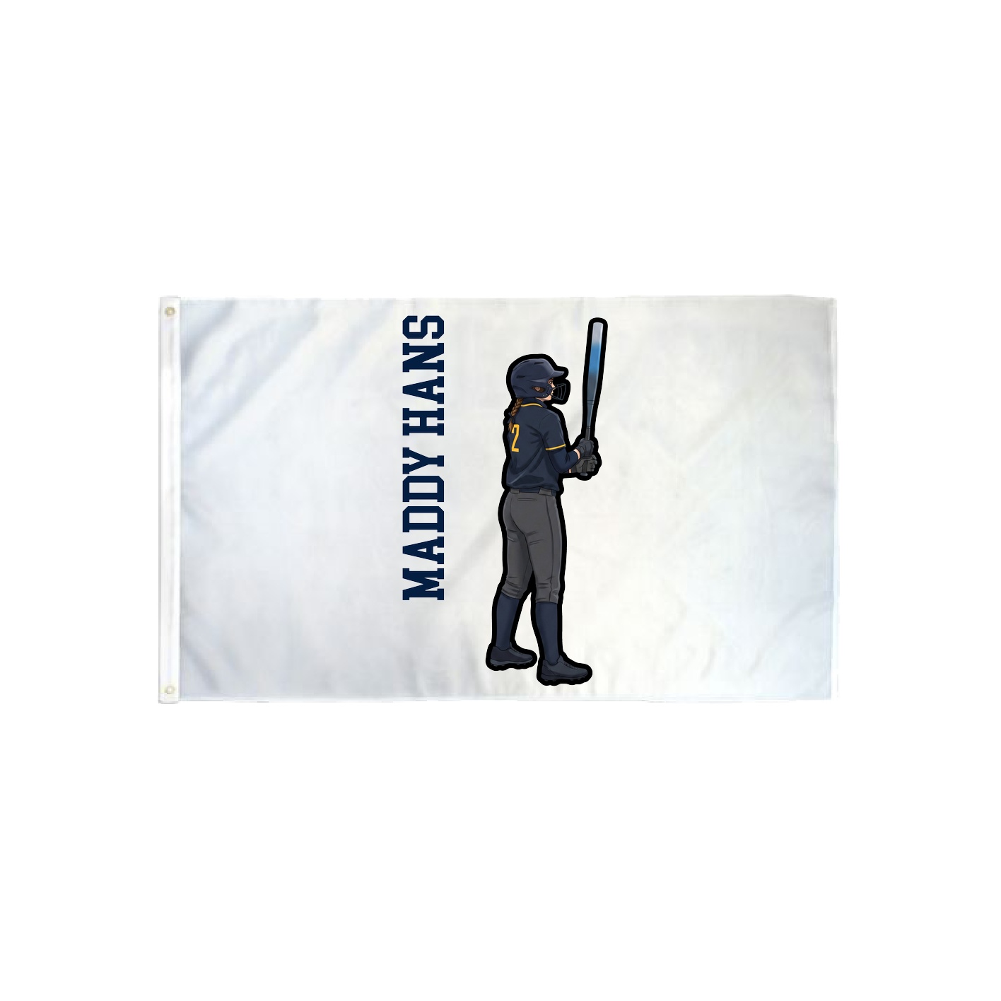 3x5 Flag — Name Vertical in Classic