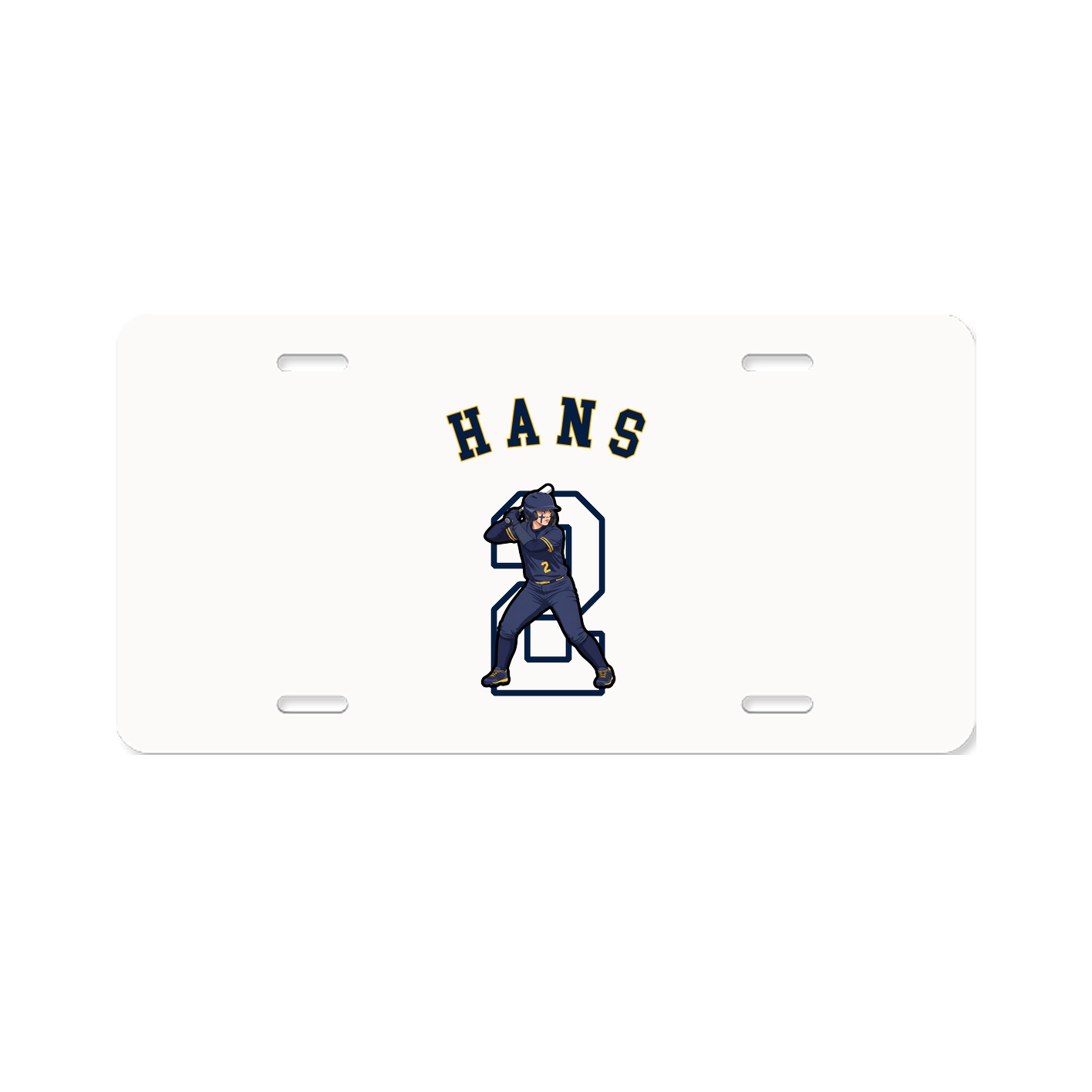 License Plate — Shirsey Arch in Classic