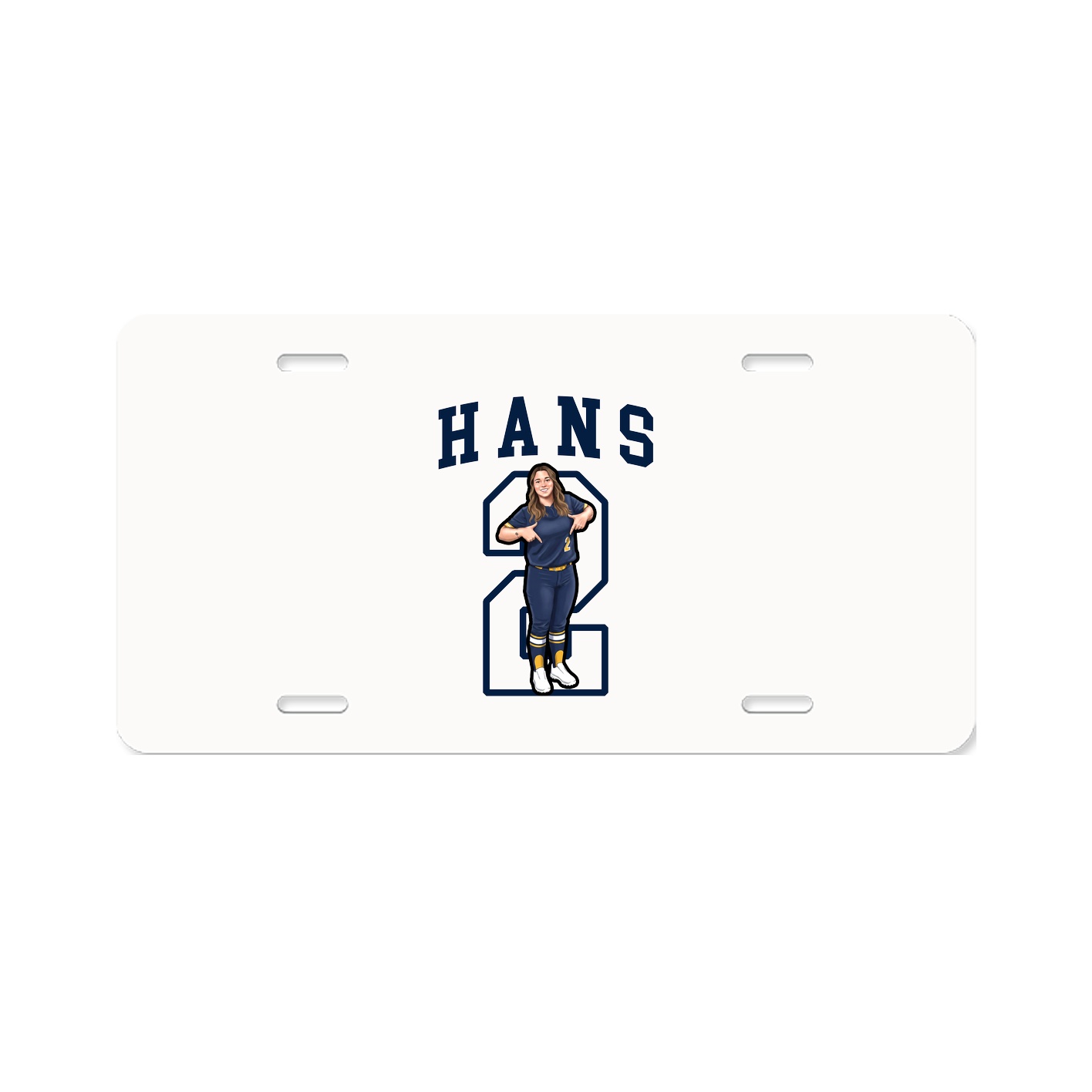 License Plate — Shirsey in Classic