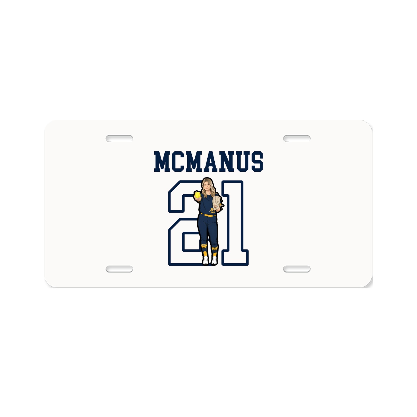 License Plate — Shirsey in Classic