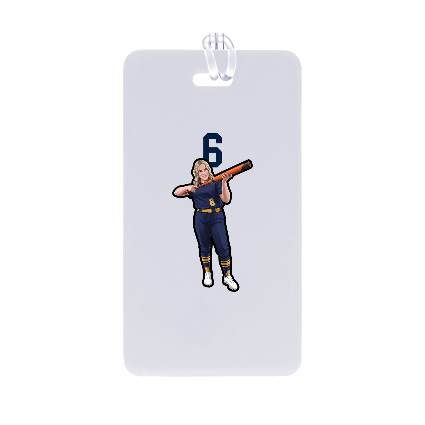 Bag Tag — Number Top in Classic