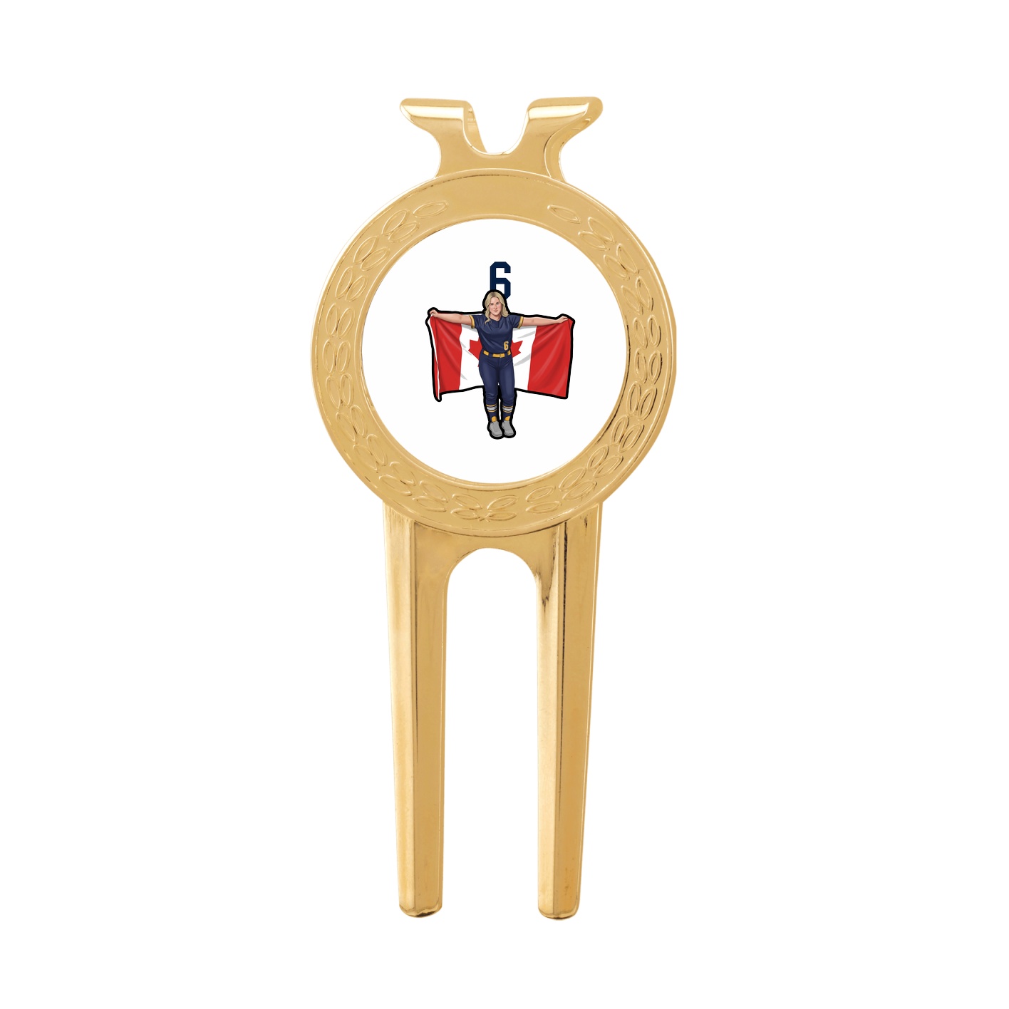 Divot Tool with Ball Marker — Number Top in Classic