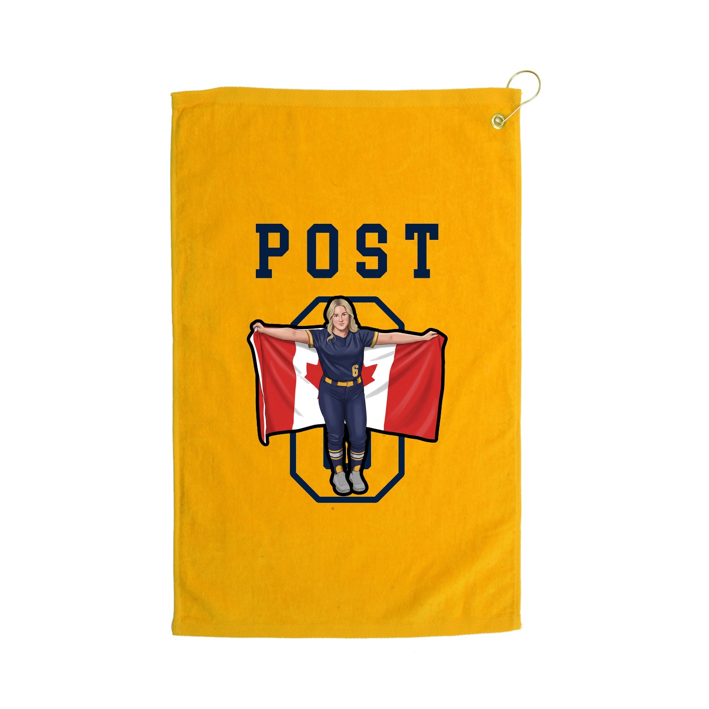 Golf Towel — Shirsey in Gold