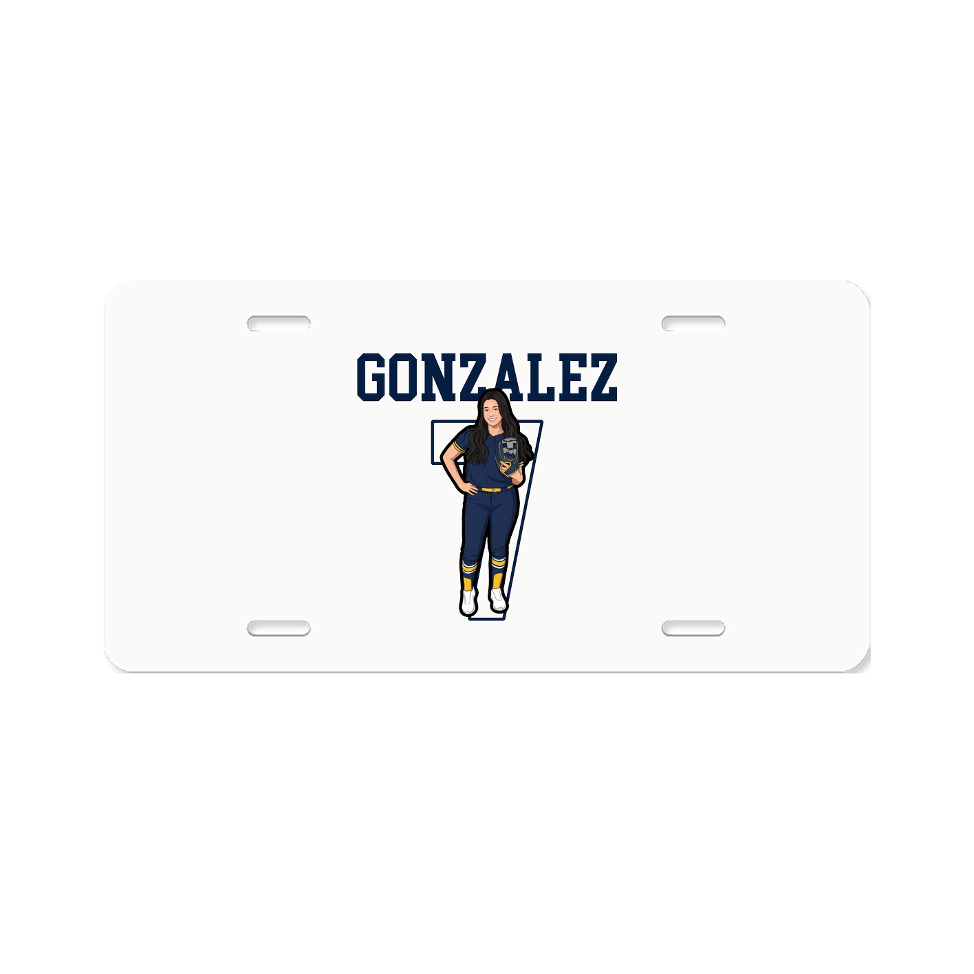 License Plate — Shirsey in Classic