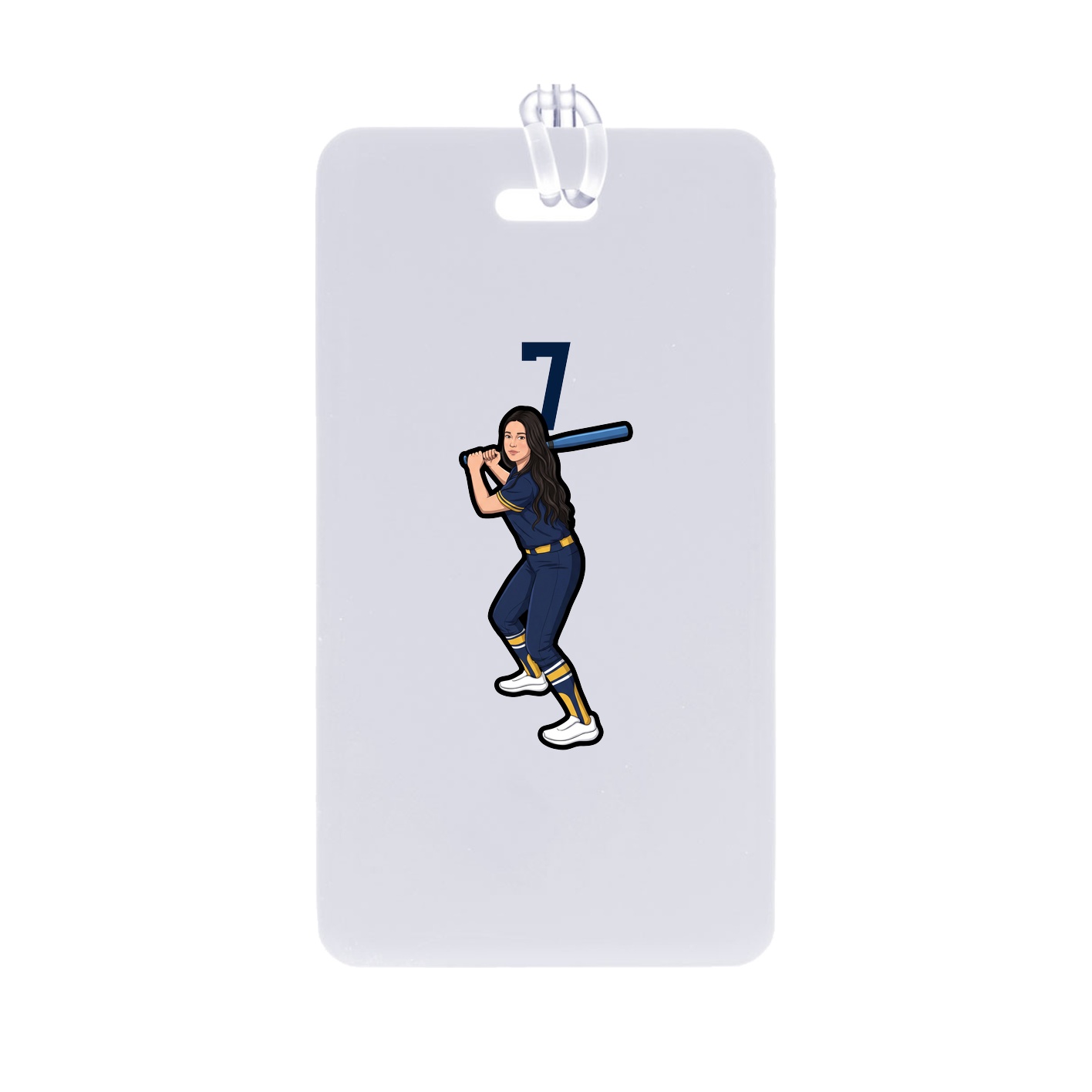 Bag Tag — Number Top in Classic