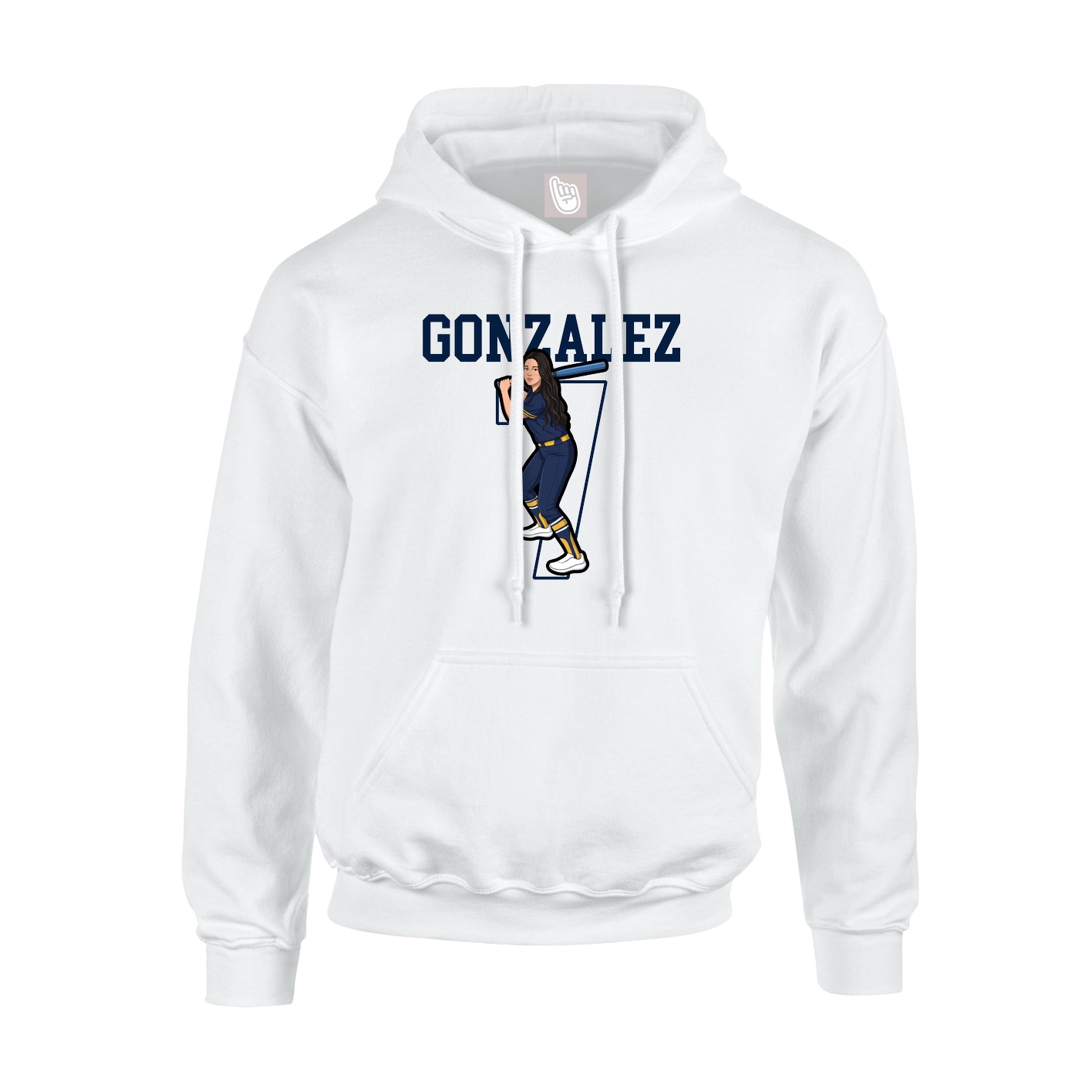 Youth Hoodie — Shirsey in White