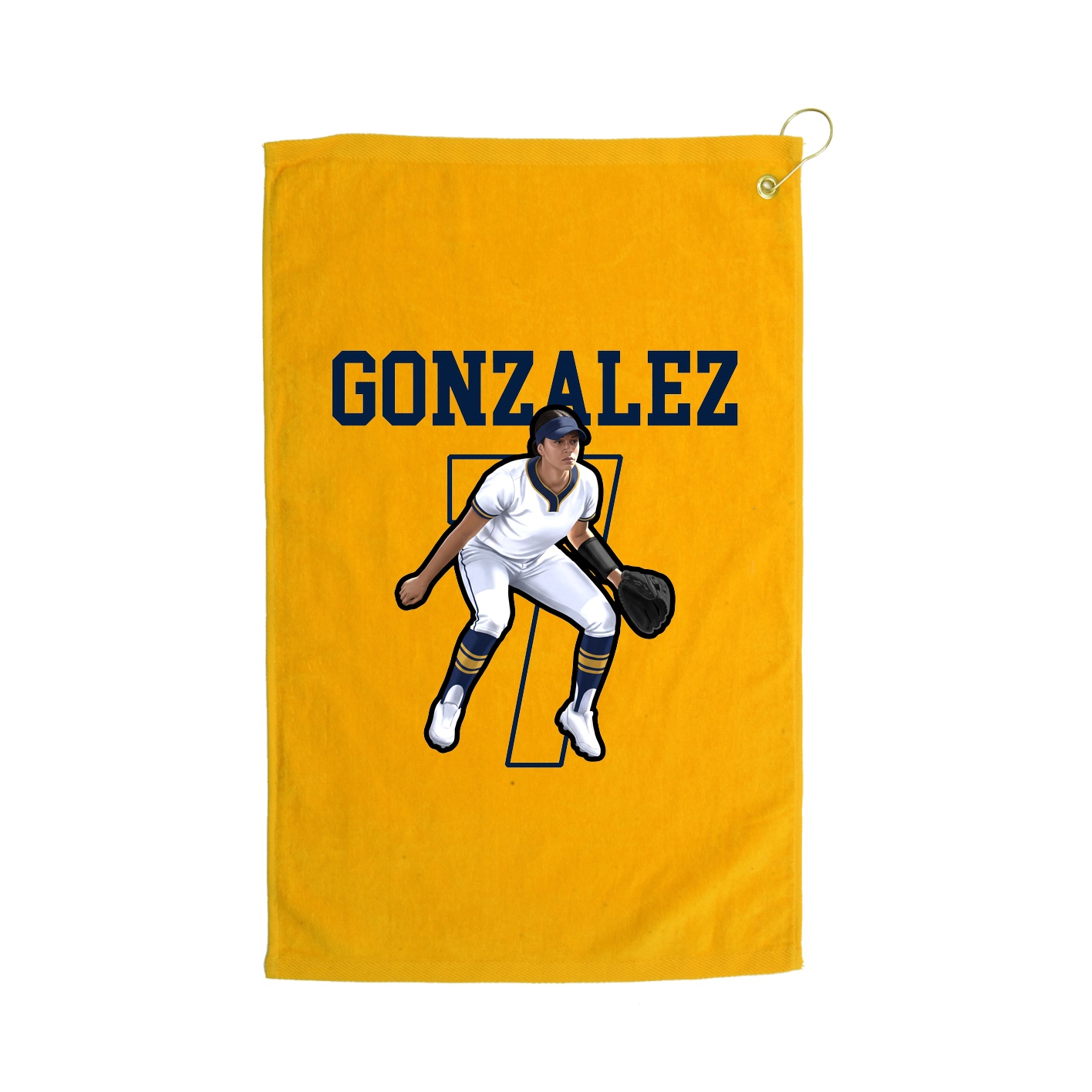 Golf Towel — Shirsey in Gold