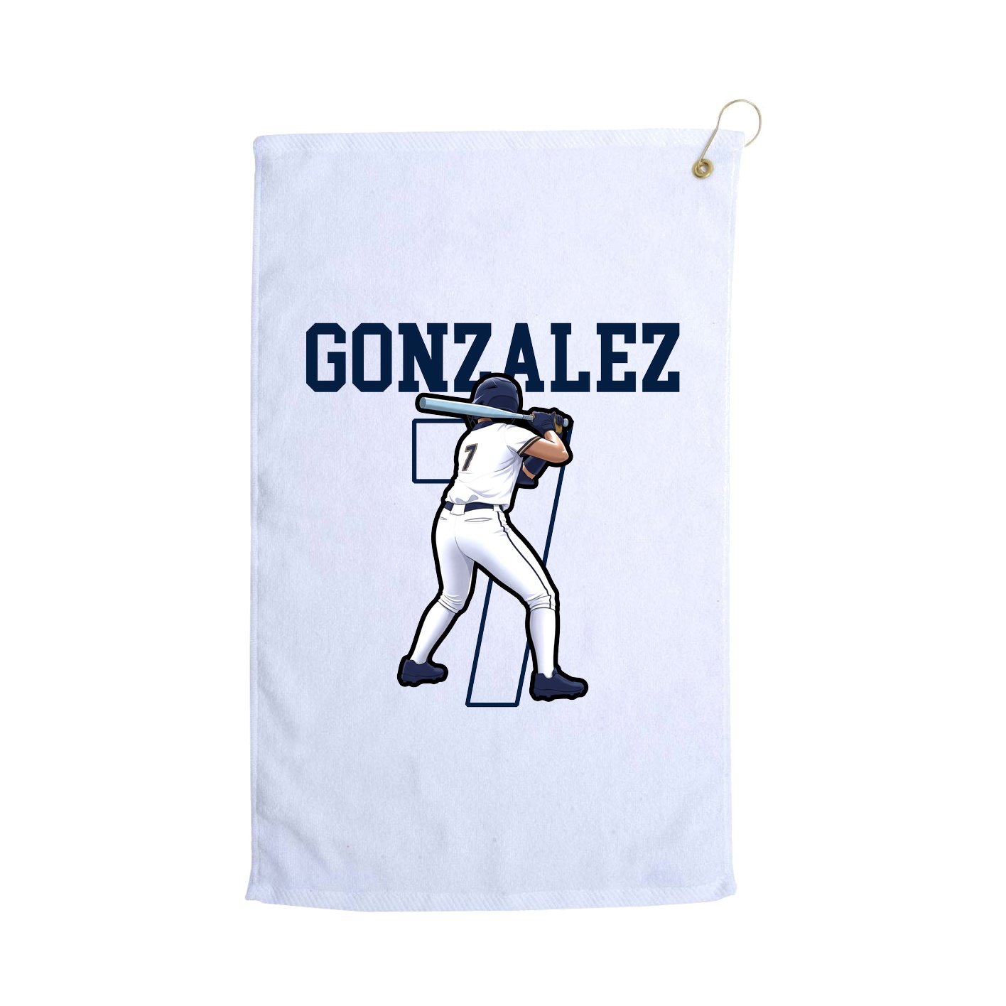 Golf Towel — Shirsey in White