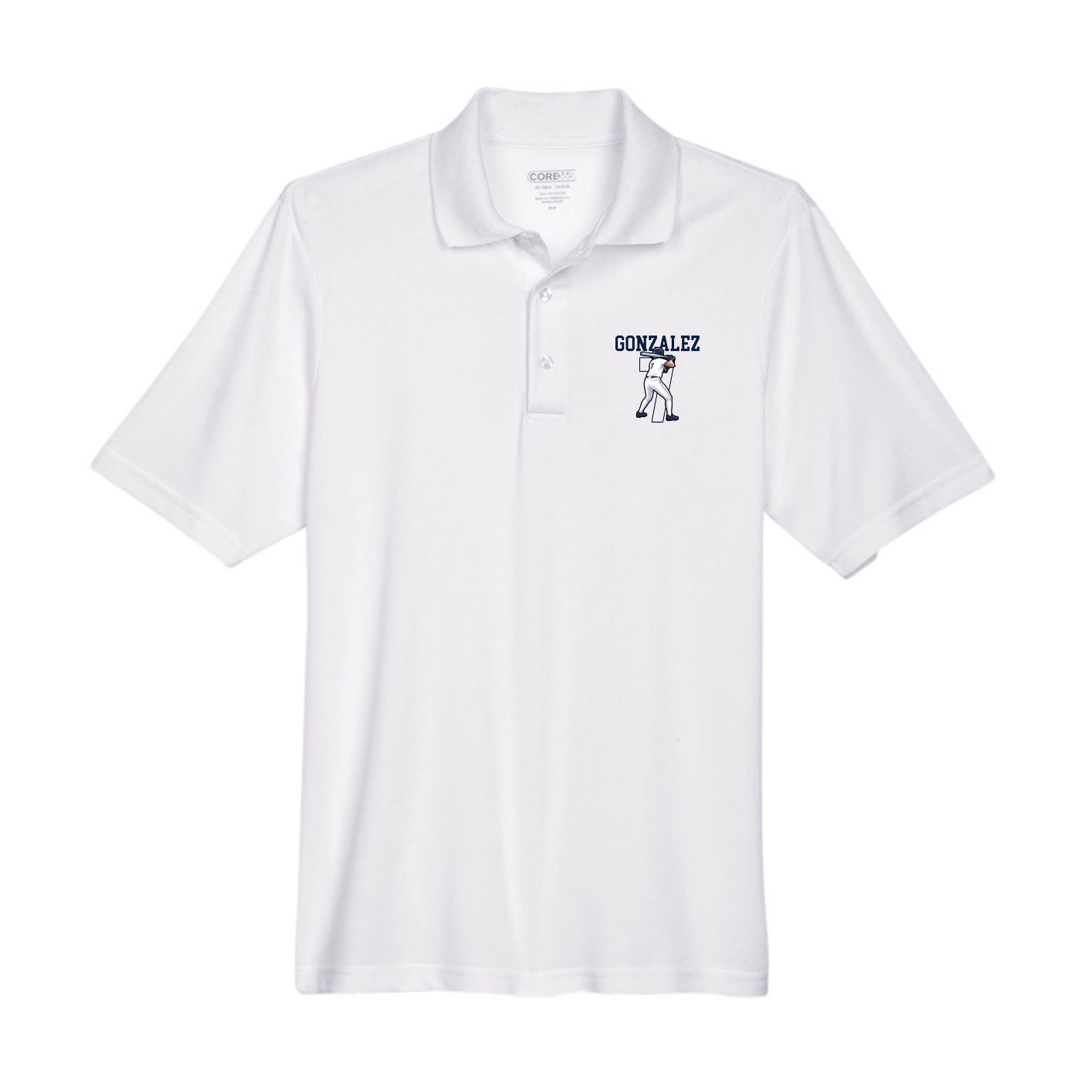 Performance Polo — Shirsey in White