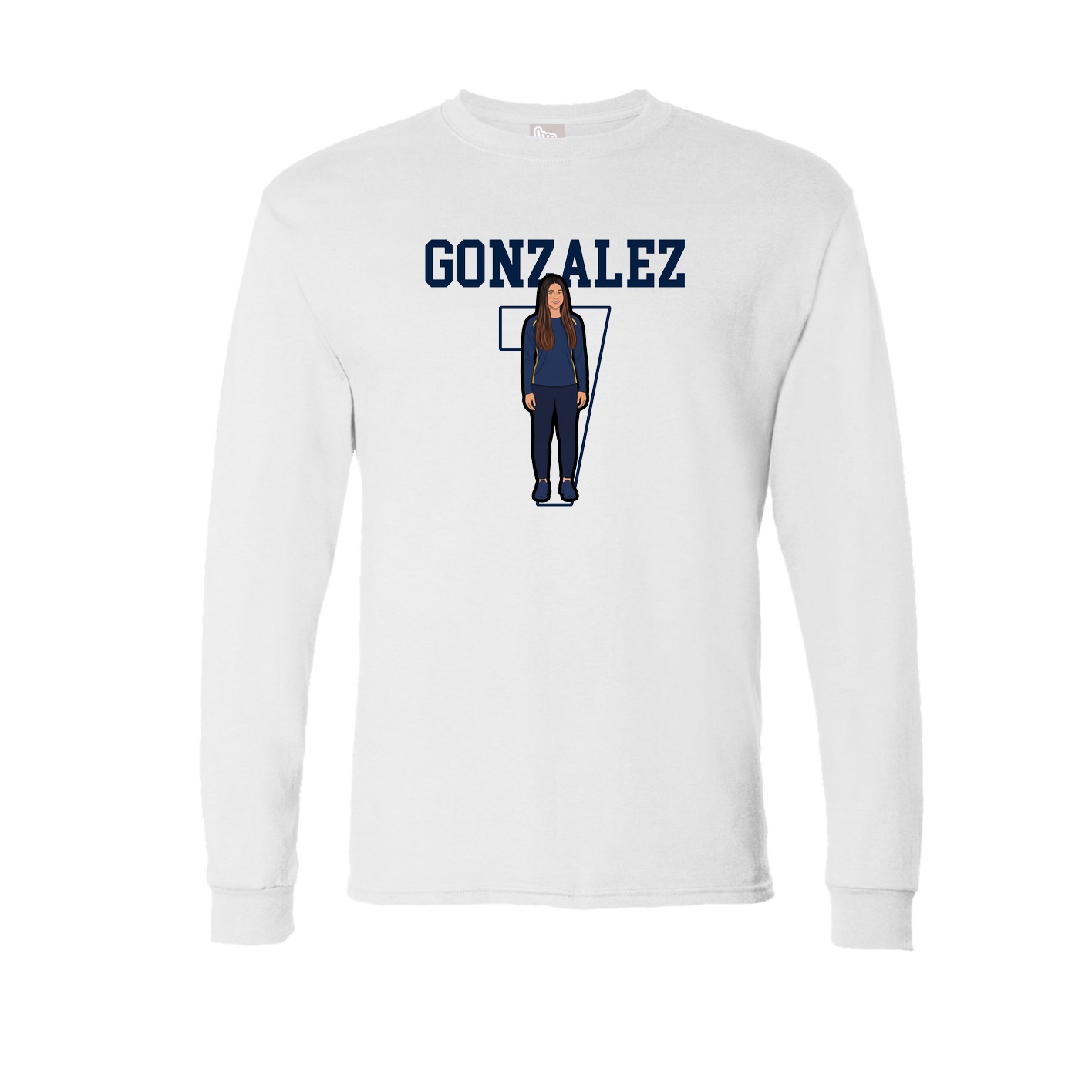 Long Sleeve Tee — Shirsey in White