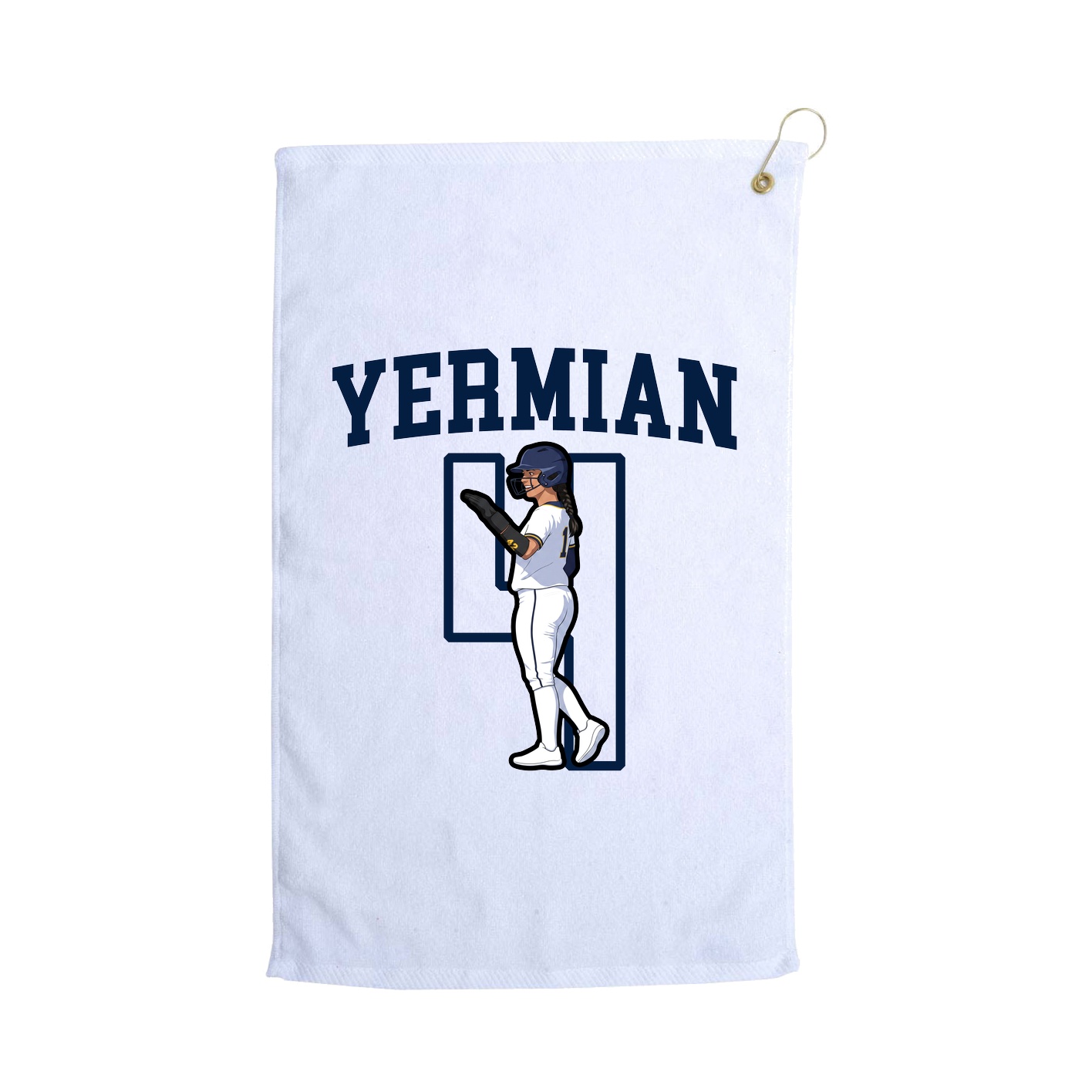Golf Towel — Shirsey in White